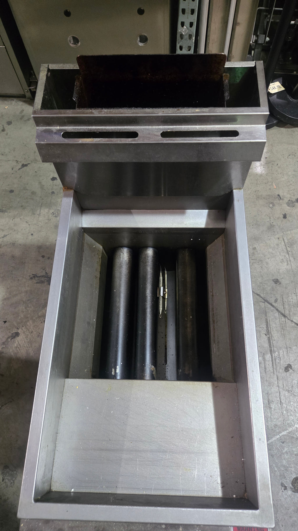 YINDU KITCHEN EQUIPMENT Co., Ltd. ATFS-35ES Fryer, Vertical Type Gas 66,000 BTU/HR Input, On Wheels