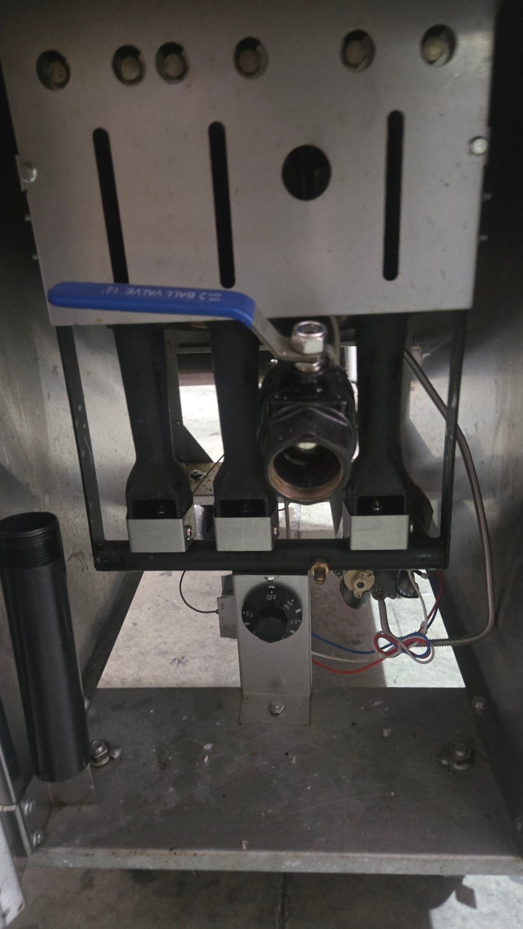 YINDU KITCHEN EQUIPMENT Co., Ltd. ATFS-35ES Fryer, Vertical Type Gas 66,000 BTU/HR Input, On Wheels