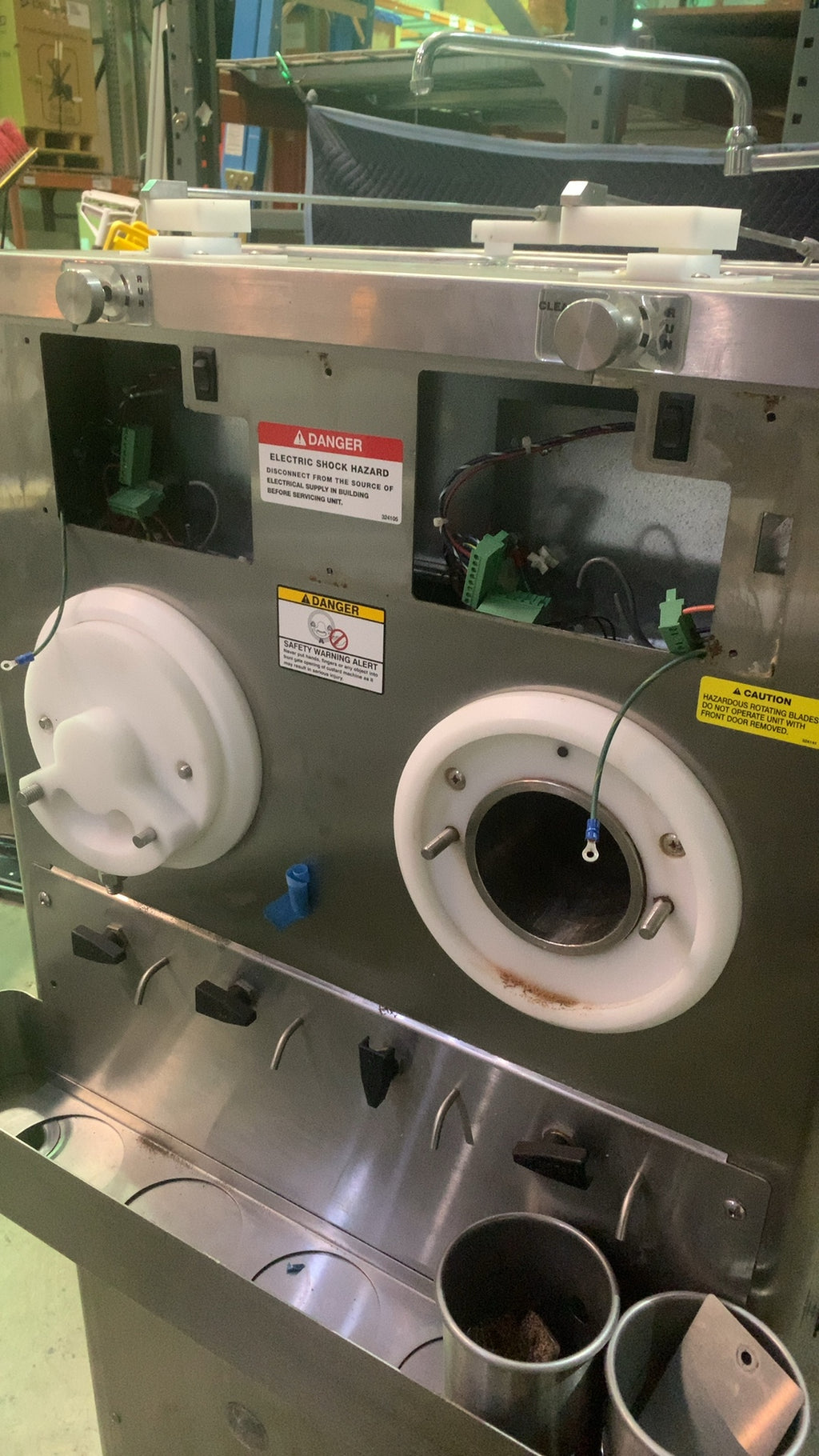 STOELTING M202-209B0SP0R Ice Cream Maker, Commercial Floor Model 208-240V 3 Phase 2 Freezing Cylinders Stainless Steel