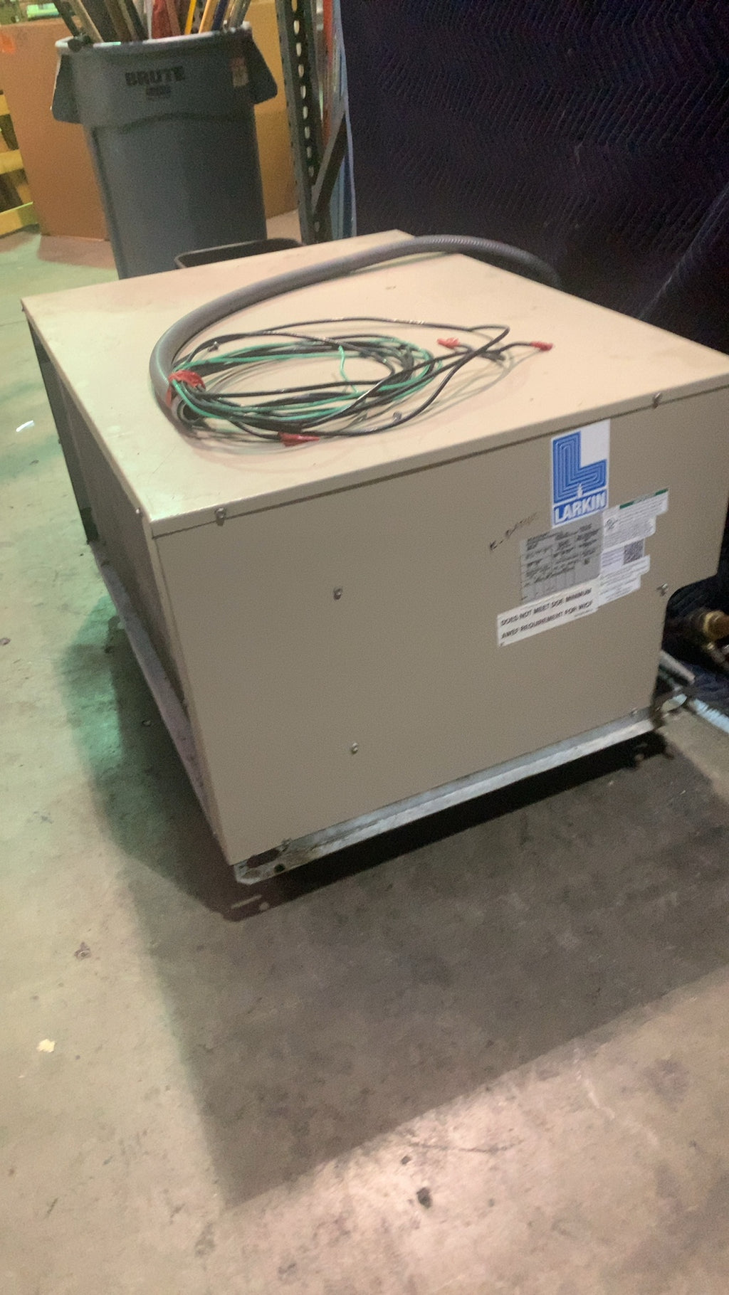 Heatcraft LCH0020MCACHC1890 Refrigeration Condensing Unit, Air-Cooled Commercial 208-230V 3-Phase For Cooler/Freezer