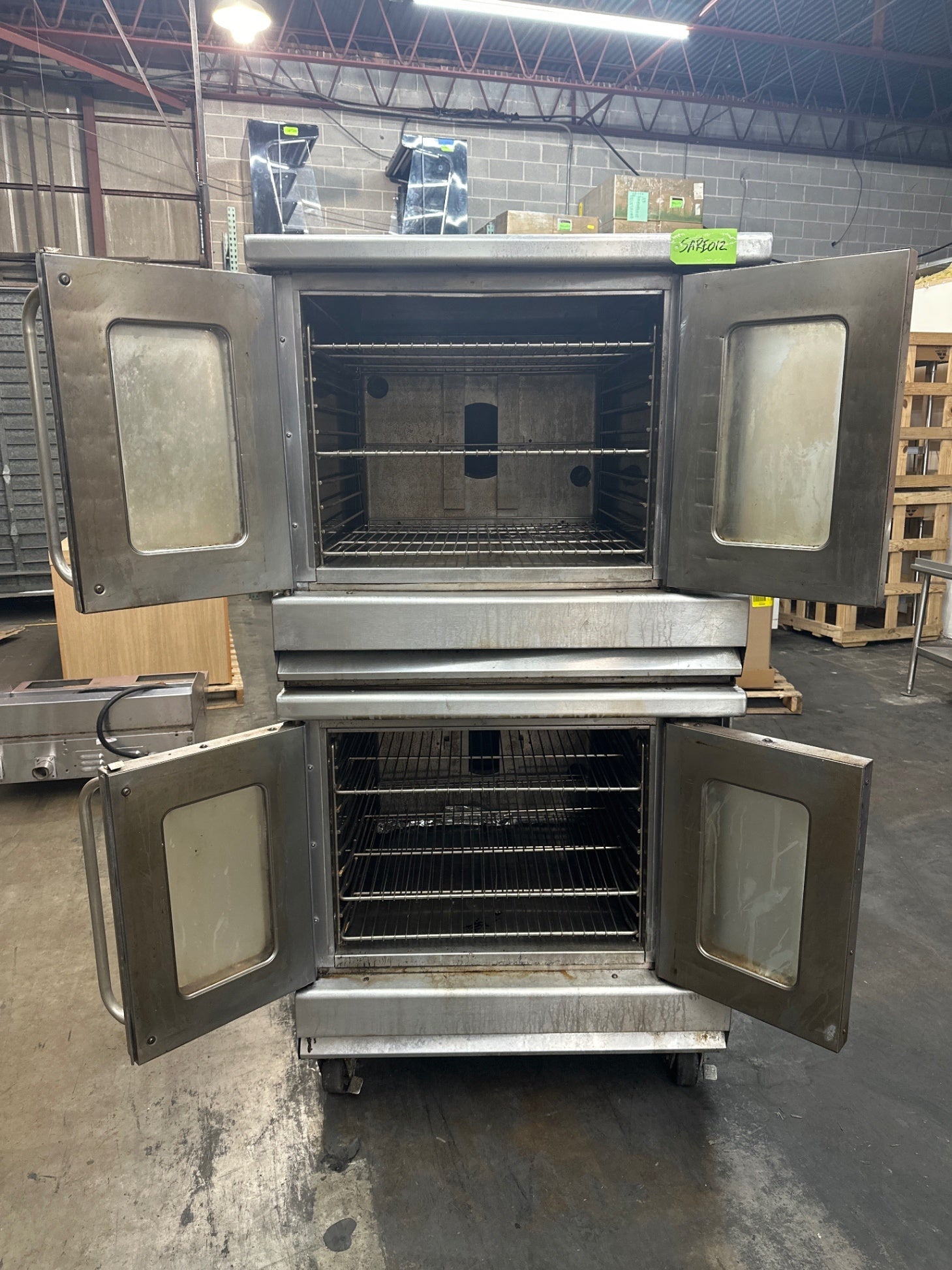 Montague Double Stacked Gas Convection Oven