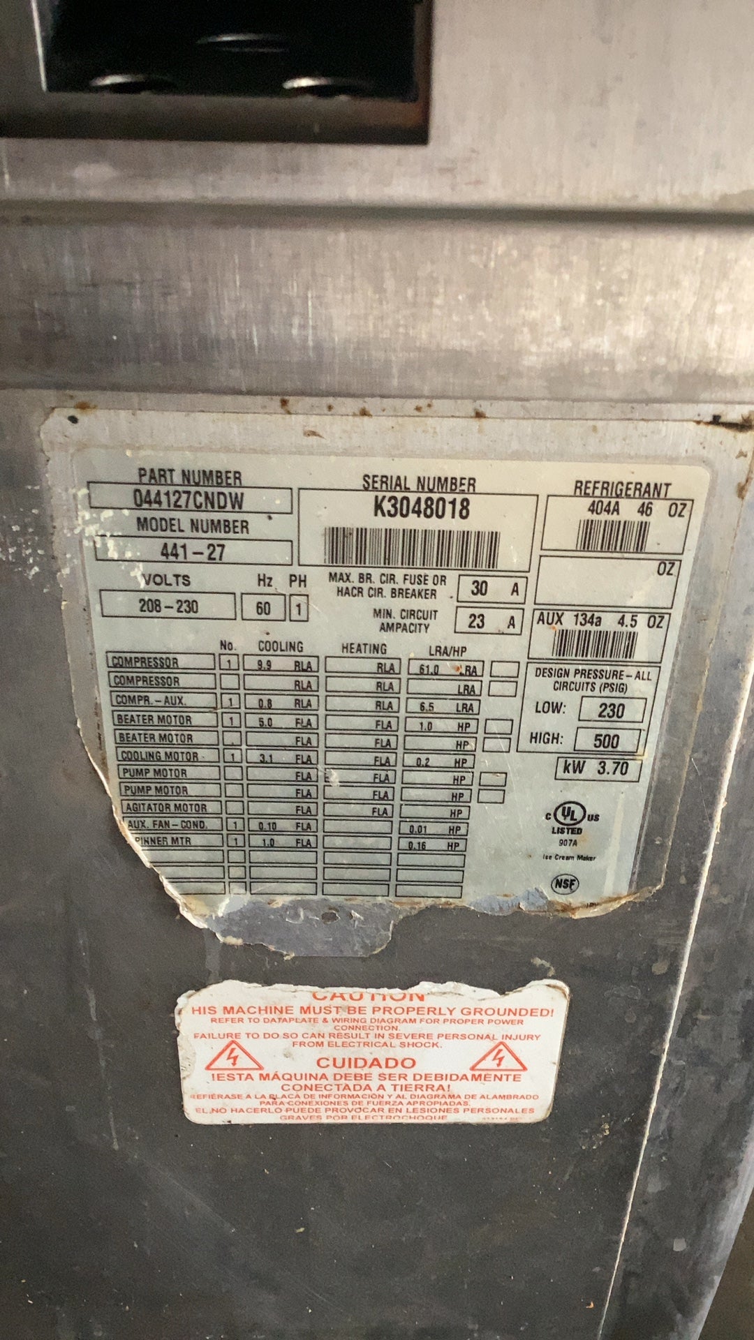 Taylor 441-27 Milkshake, Smoothie, And Frozen Beverage Machine