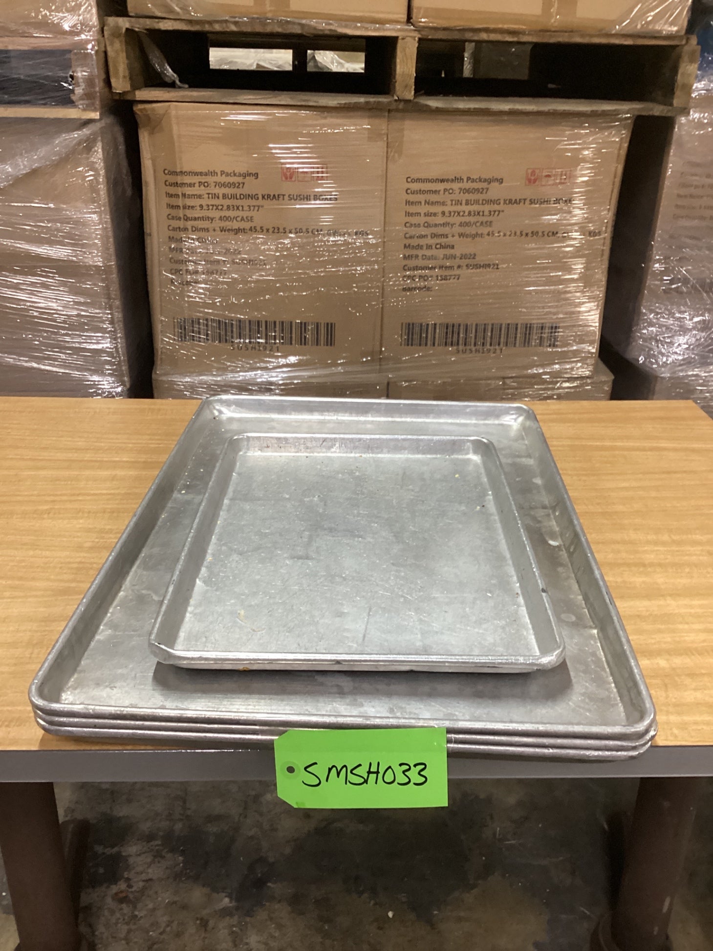 Aluminum Sheet Pans - Lot of 4