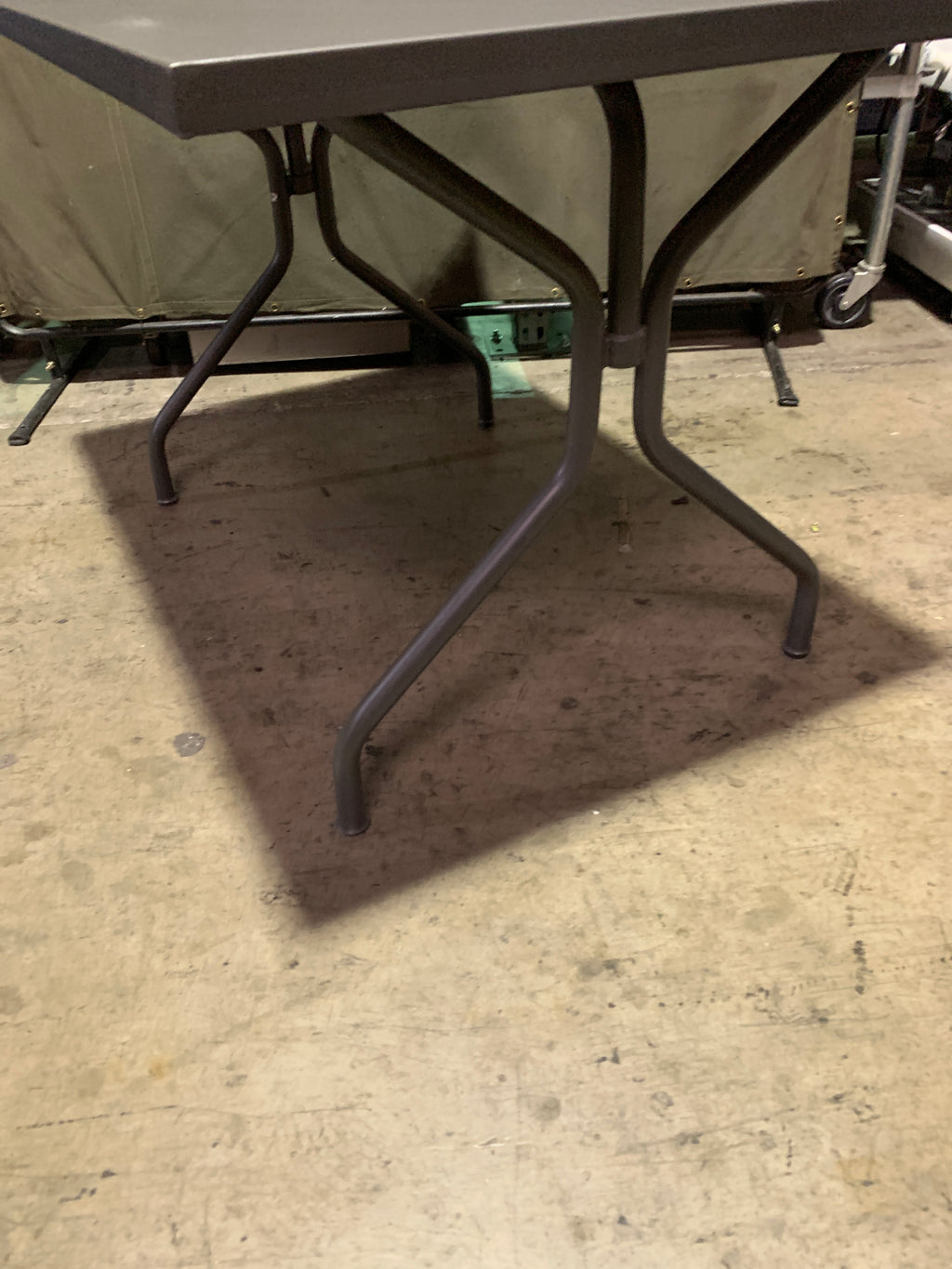 4-Top Metal Outdoor Patio Tables - Lot of 4