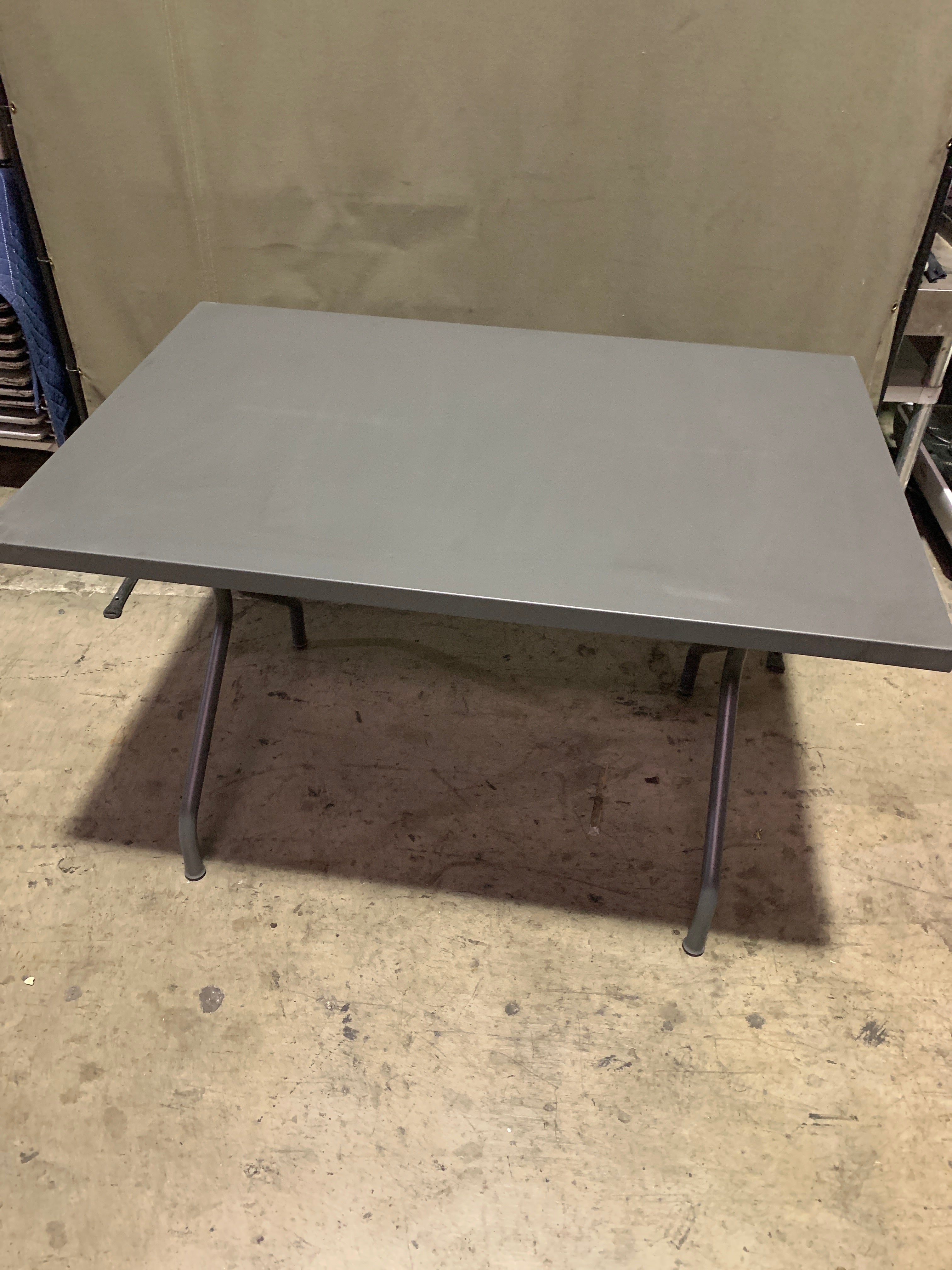 4-Top Metal Outdoor Patio Tables - Lot of 4
