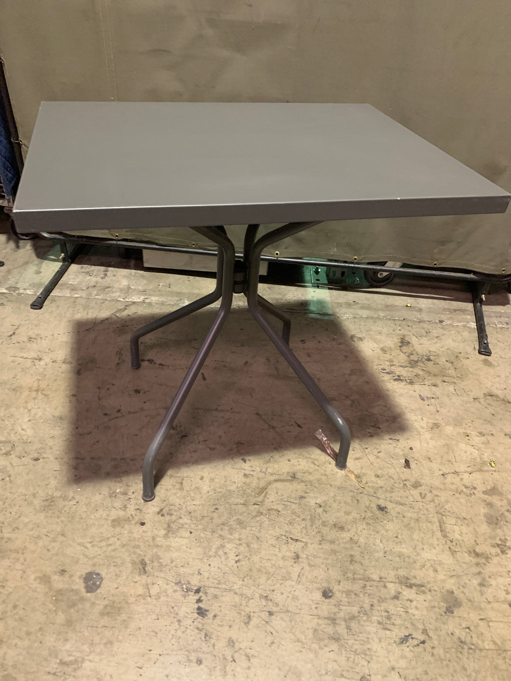 2-Top Metal Outdoor Patio Tables - Lot of 6