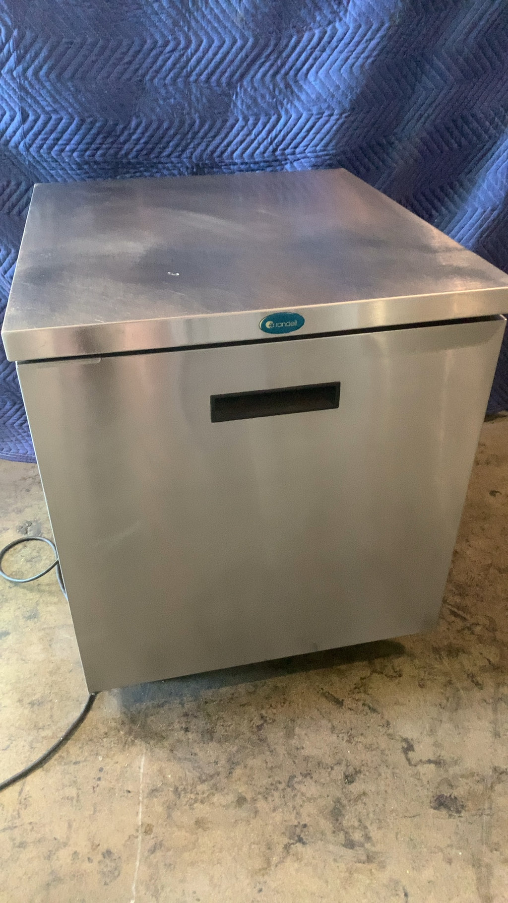Randell 9404-7 Refrigerator, Under Counter Single Door Stainless Steel Electric