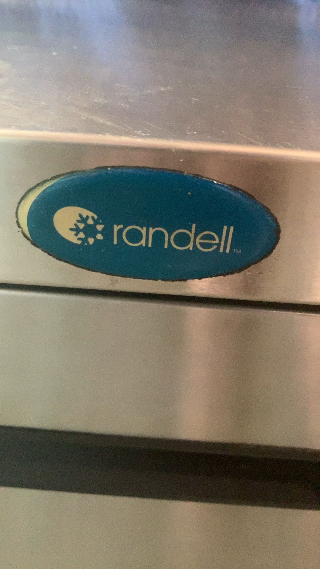 Randell 9404-7 Refrigerator, Under Counter Single Door Stainless Steel Electric