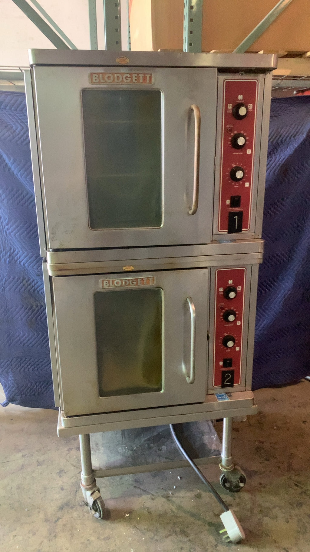 BLODGETT CTB-1/CTBR-1 Convection Oven, Double Deck Electric 1 or 3 Phase Solid State Controls