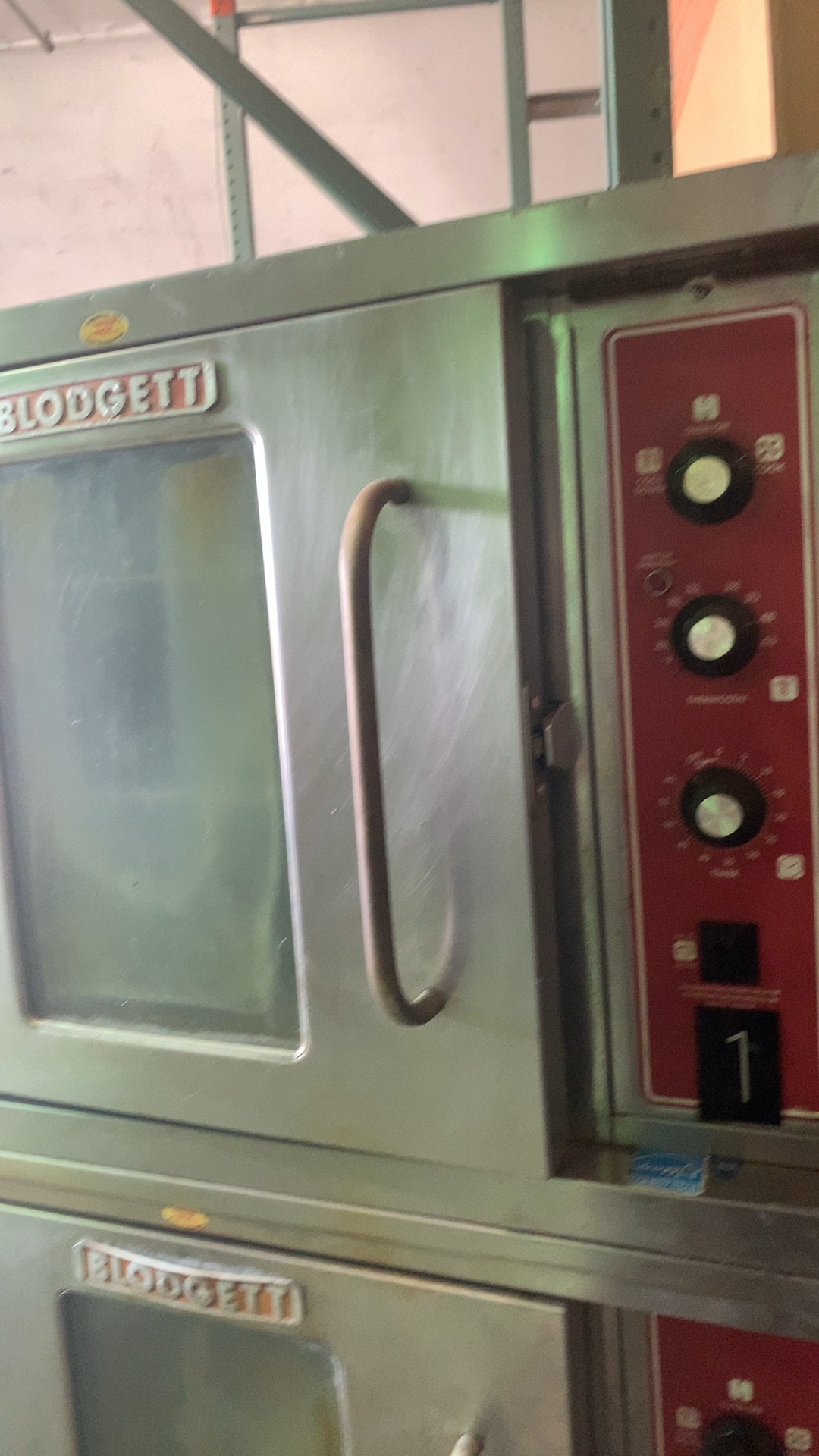 BLODGETT CTB-1/CTBR-1 Convection Oven, Double Deck Electric 1 or 3 Phase Solid State Controls