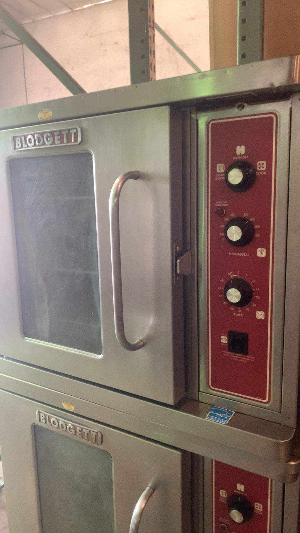Blodgett CTB-1/CTBR-1 Convection Oven, Double Stacked Solid State 208/230-240V, 60Hz, 1 or 3 Phase