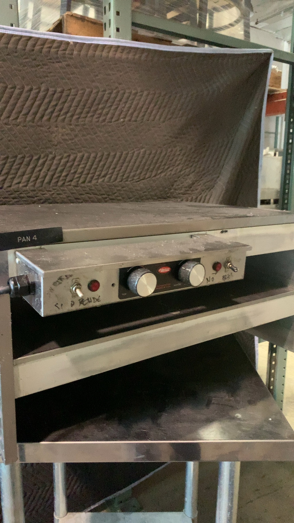 Hatco HSM-1400 Countertop Heated Shelf, Top And Bottom Heat Controls