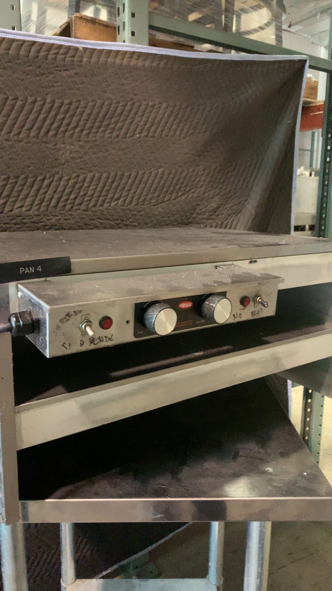 Hatco HSM-1400 Countertop Heated Shelf, Top And Bottom Heat Controls
