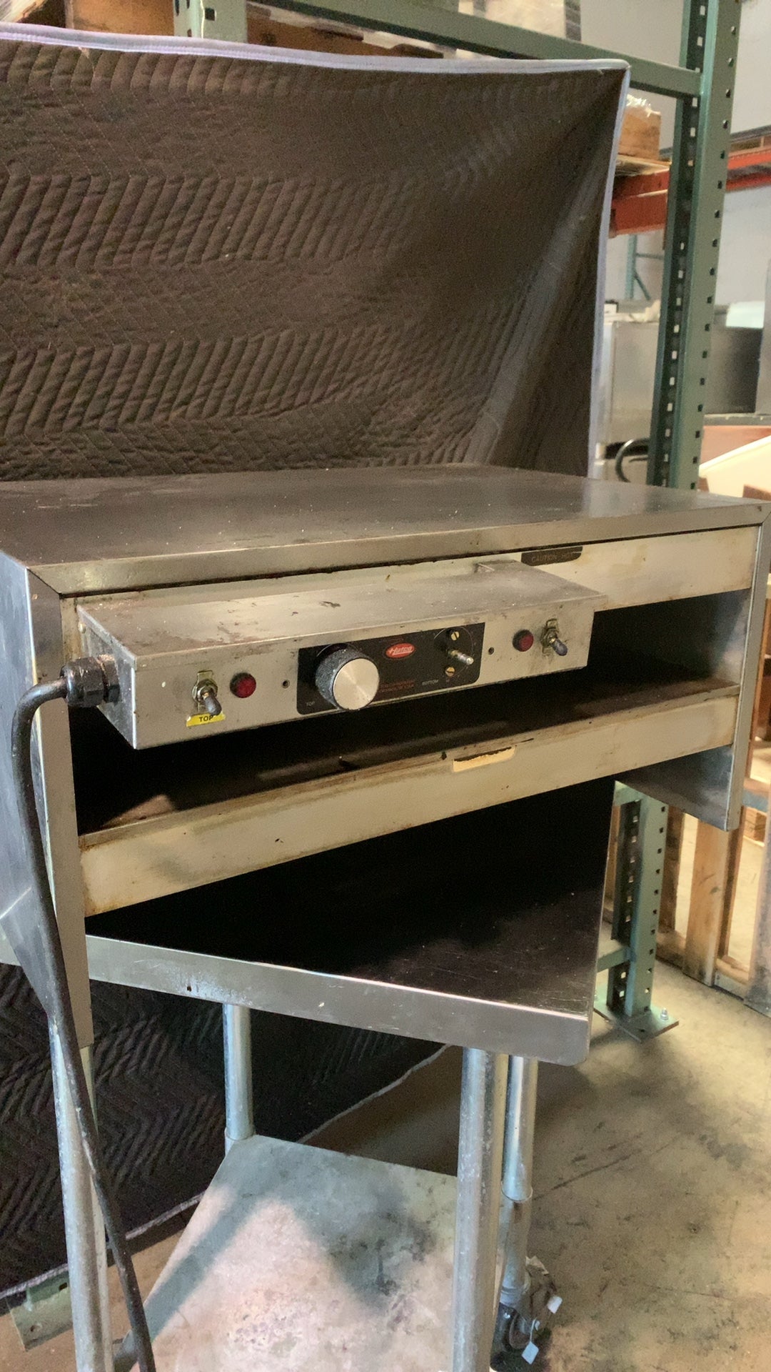 Hatco GRHD-2 Heated Display Warmer, Two-Shelf Top and Bottom Heat Control