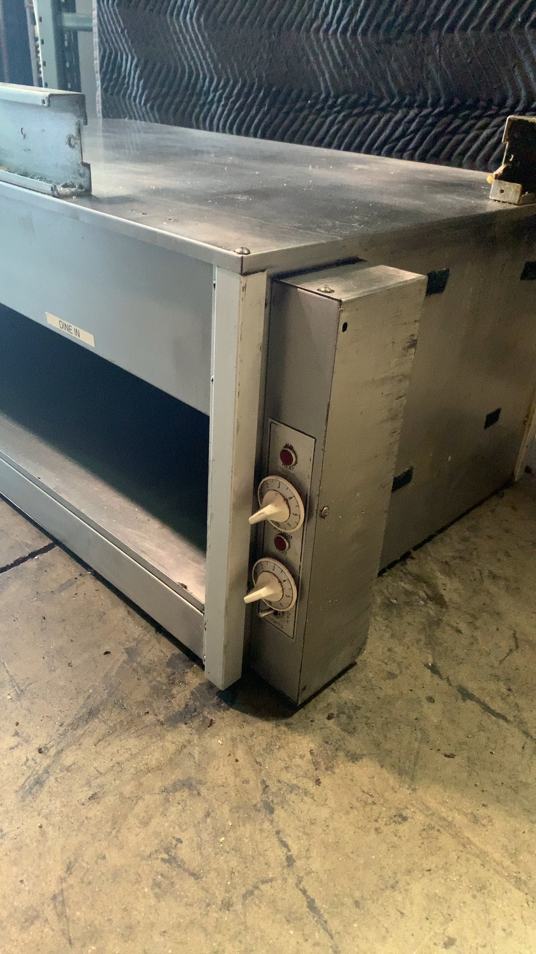 Heated Pass-Through Holding Cabinet Food Warmer, Countertop, Pass-Through Temperature Controls
