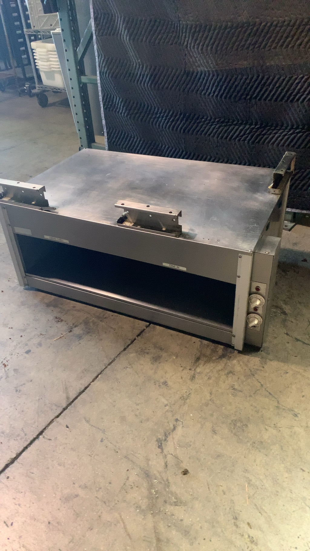 Heated Pass-Through Holding Cabinet Food Warmer, Countertop, Pass-Through Temperature Controls