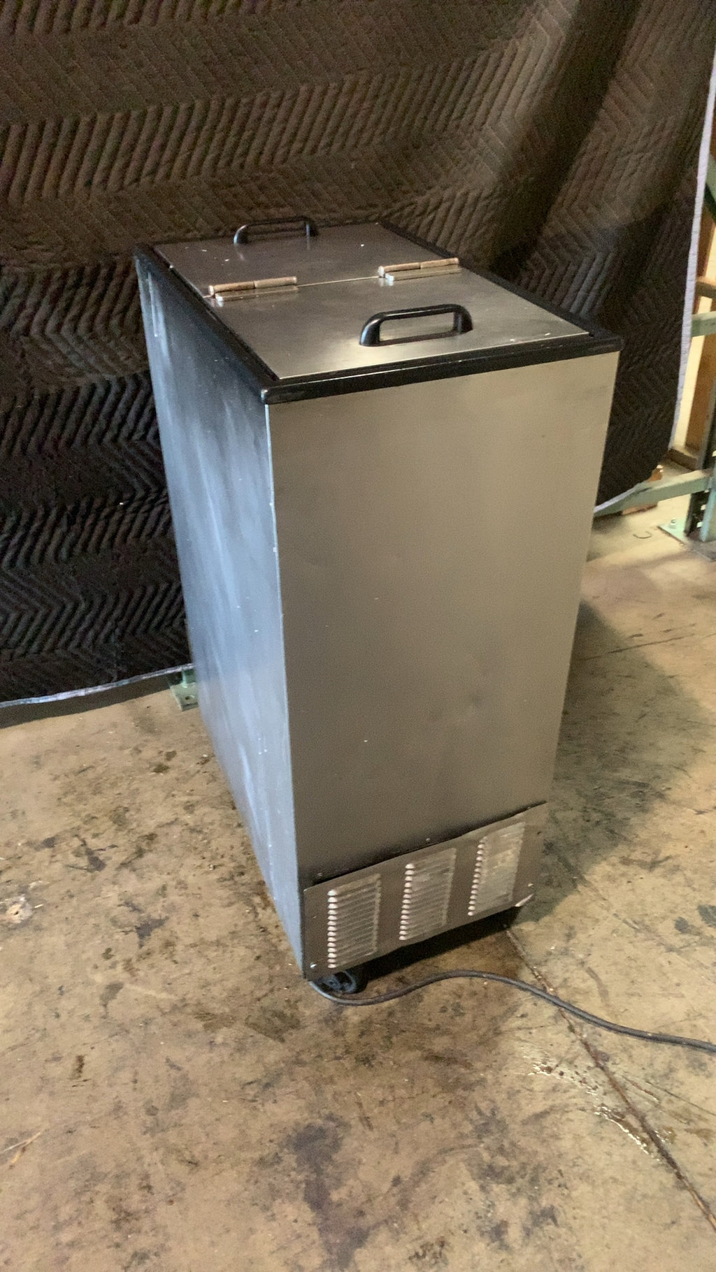 Commercial Refrigerated Well Cooler, Top-Loading Single Lid