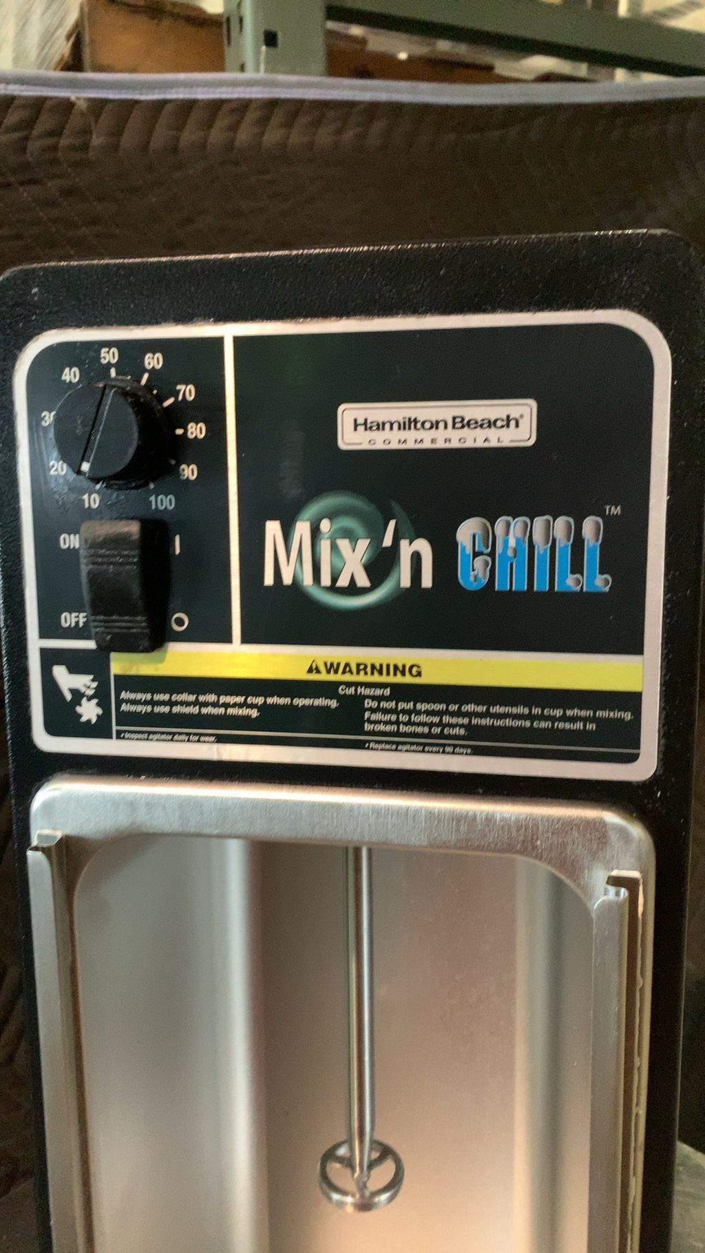 Hamilton Beach 94950 Drink Mixer, Commercial Mix'n Chill Variable Speed