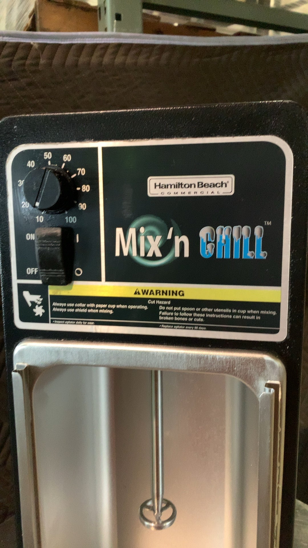 Hamilton Beach 94950 Drink Mixer, Commercial Mix'n Chill Variable Speed