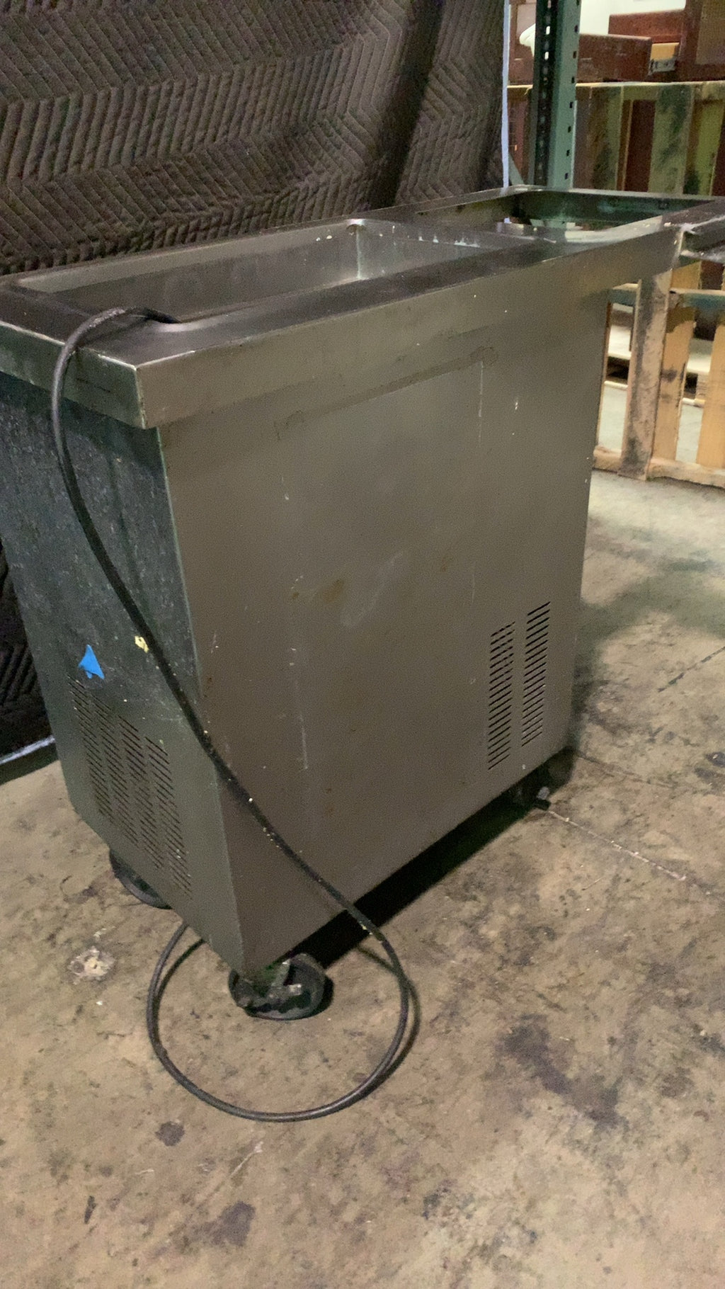 Wasserstrom CBR D452-03-41 Refrigerated Cold Well, Mobile Self-Contained Stainless Steel Construction 120V 1 Phase