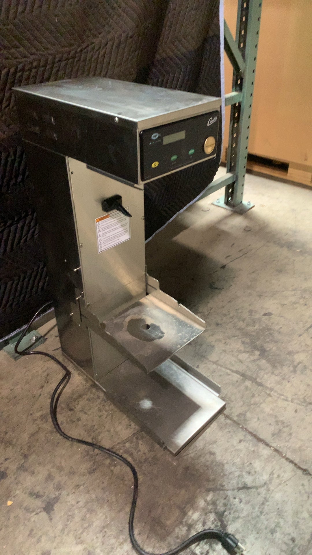 Curtis CBS10029 Commercial Brewer, Automatic Digital Coffee and Tea