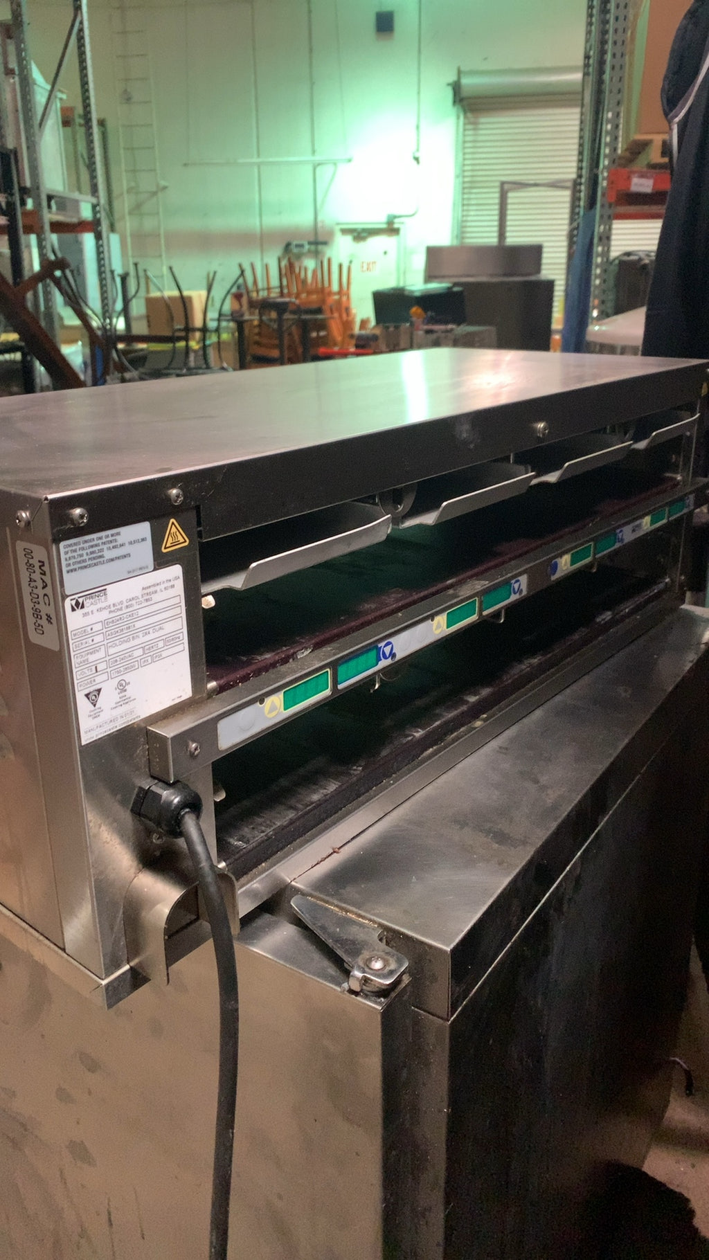 PRINCE CASTLE EHB24R2-CKE12 Food Holding Bin, Dual 2 Bins Electric
