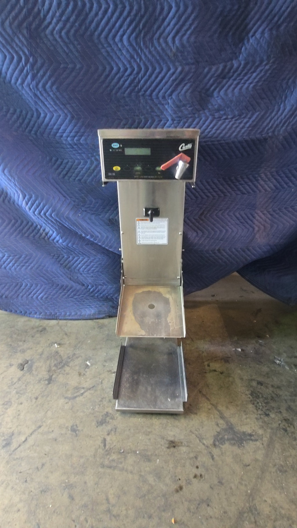 Curtis CBS10029 Tea Brewer, Commercial Digital Control Panel Stainless Steel