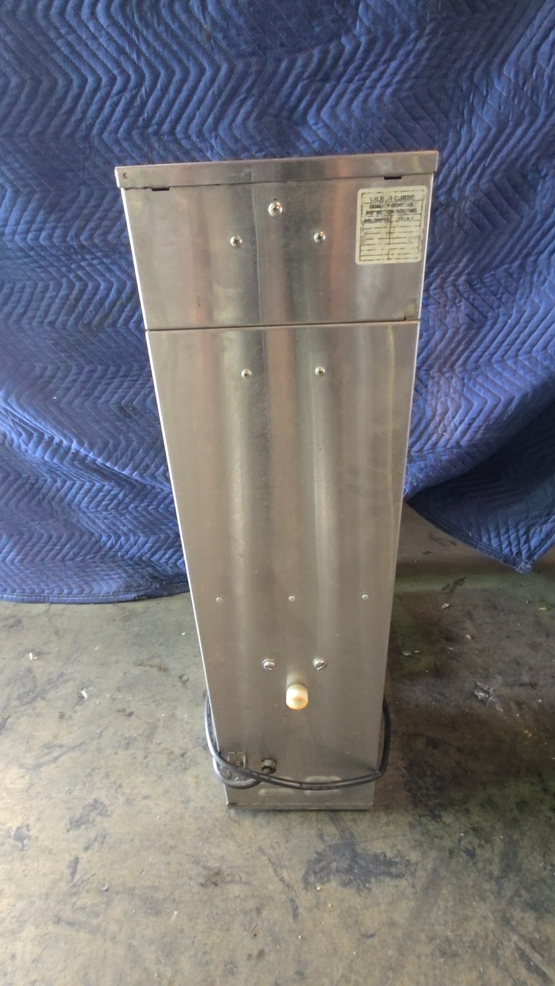 Curtis CBS10029 Tea Brewer, Commercial Digital Control Panel Stainless Steel