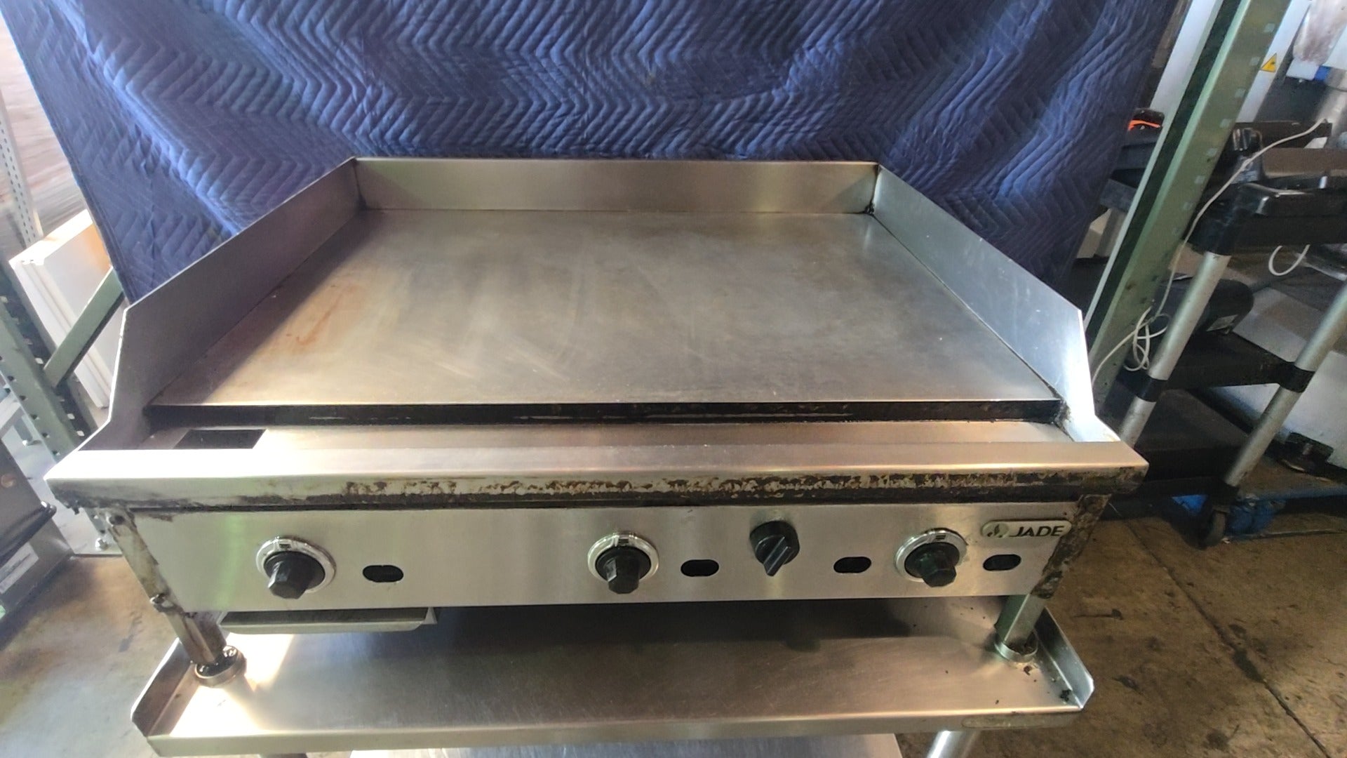 JADE JST-48 Griddle, Commercial 4 Burner On Mobile Stand