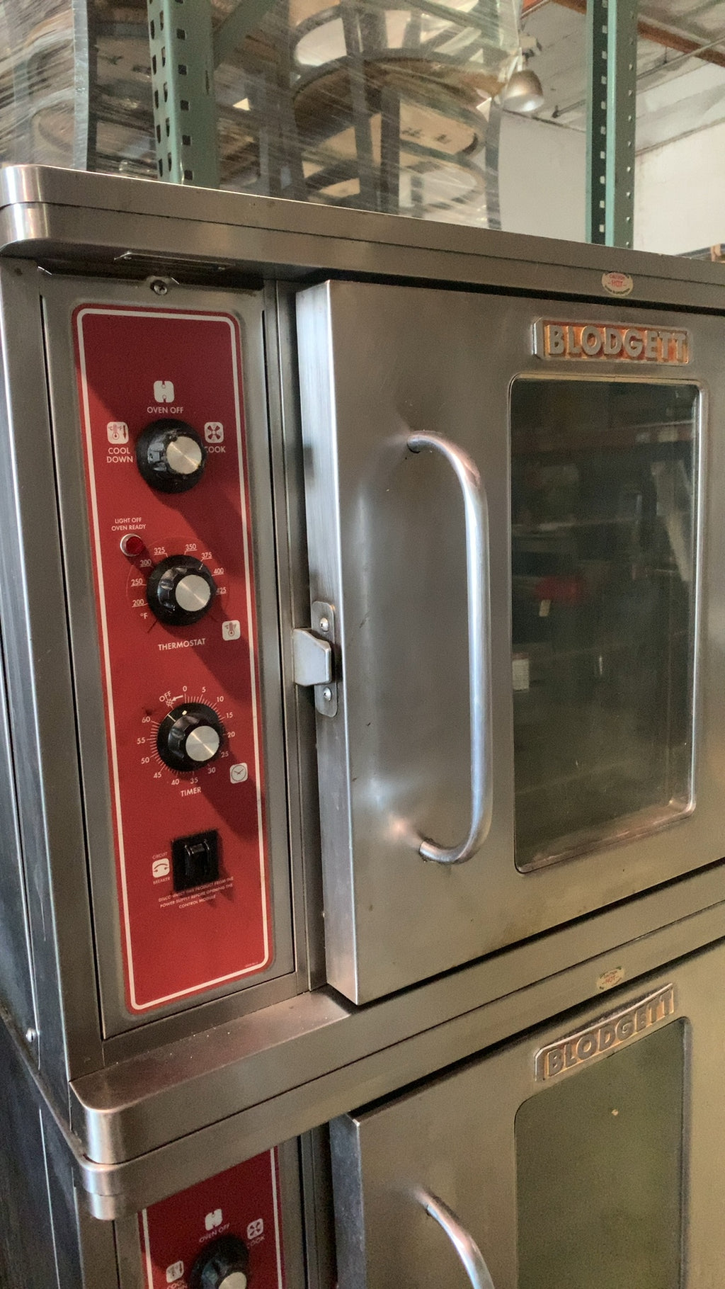 Blodgett MARK V-100 Double Convection Oven, Double Deck