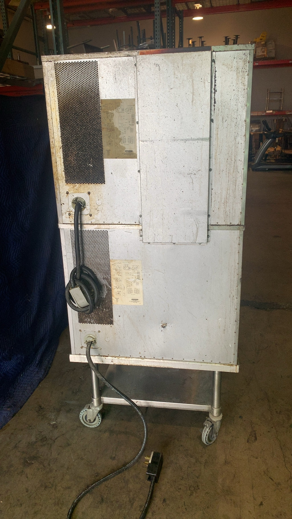 BLODGETT MARK V Convection Oven, Double Deck Electric, On Casters