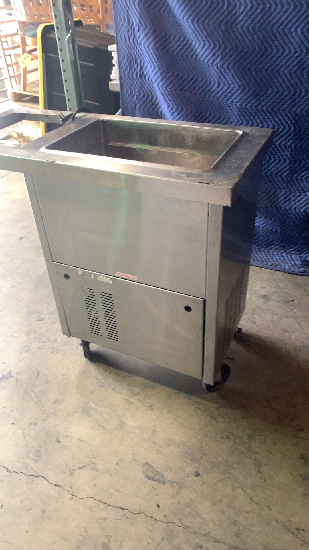 Wasserstrom 10042-03-41 Cold Well Unit, Mobile, 120V 1 Phase 60Hz Refrigeration