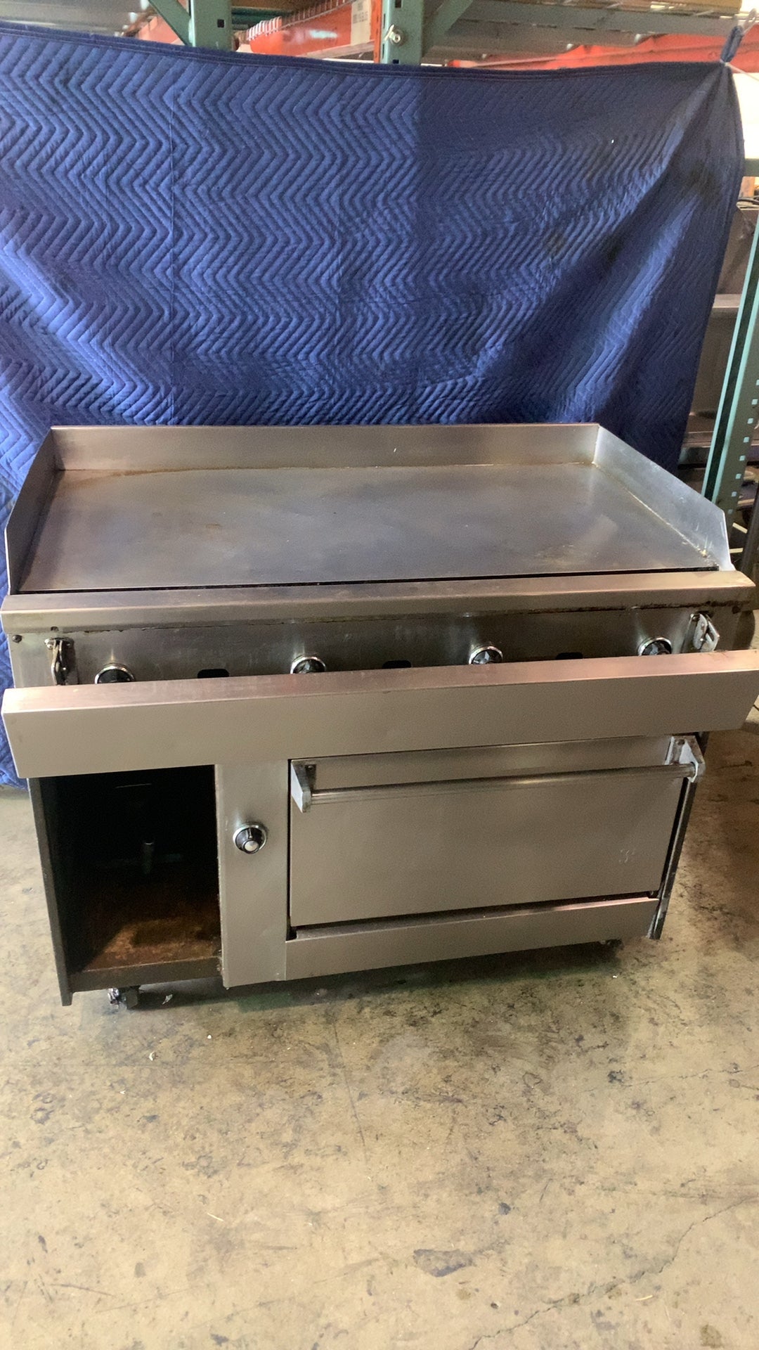 Commercial Griddle Series Griddle, Oven, Commercial Gas With Stand