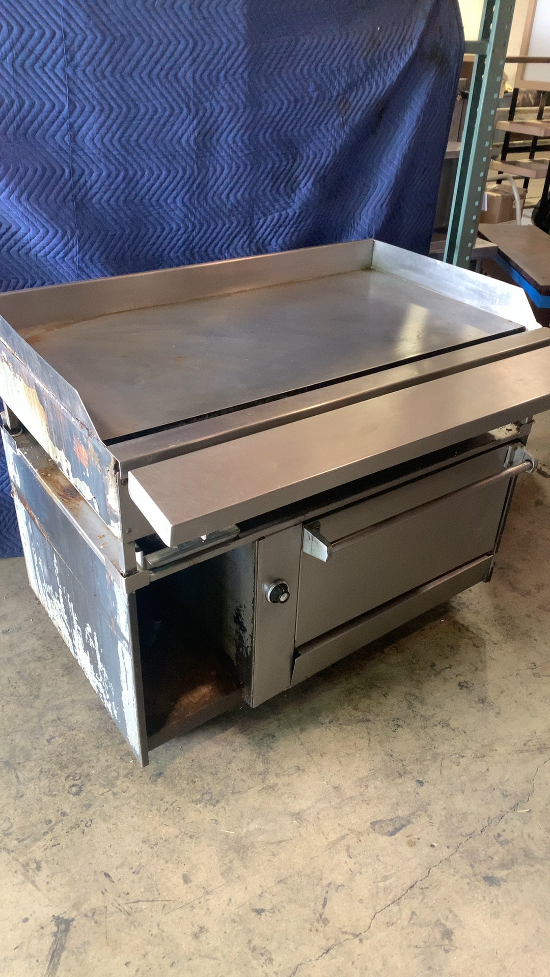 Commercial Griddle Series Griddle, Oven, Commercial Gas With Stand