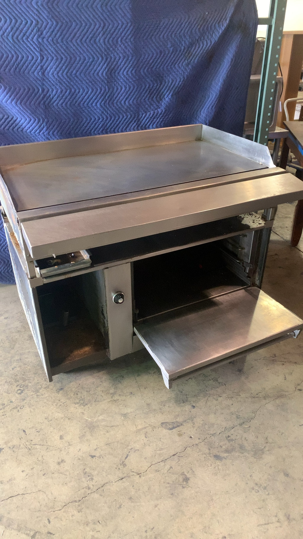 Commercial Griddle Series Griddle, Oven, Commercial Gas With Stand