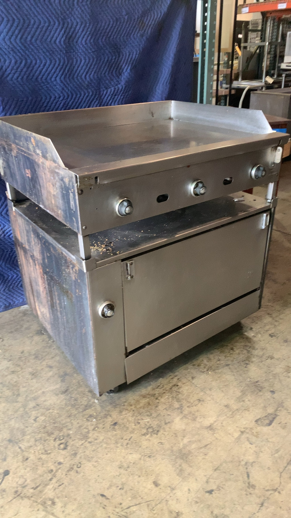 Jade Range JTRG-36 Griddle, with Oven Base 3 Burners