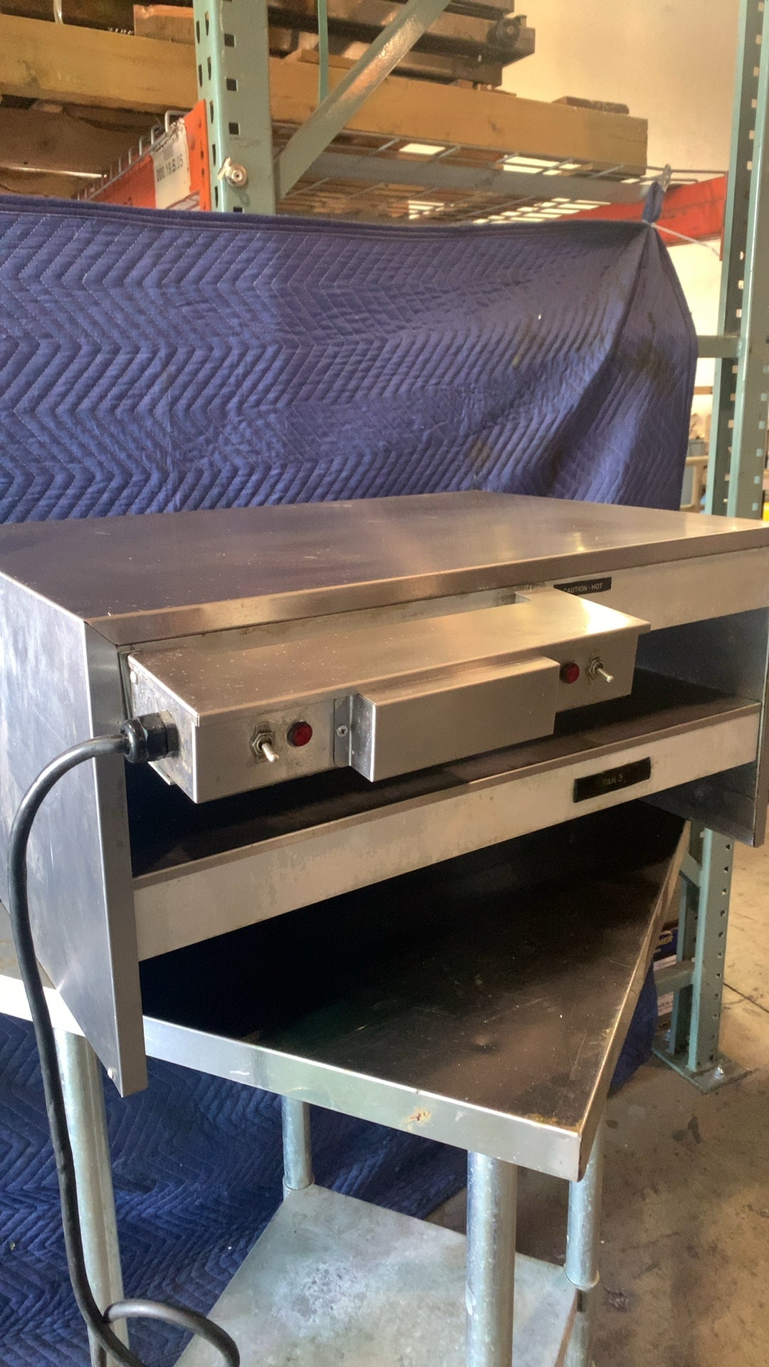 Hatco 1B6W-2920D Food Warmer, Pass-Through Two-Shelf Stainless Steel External Controls