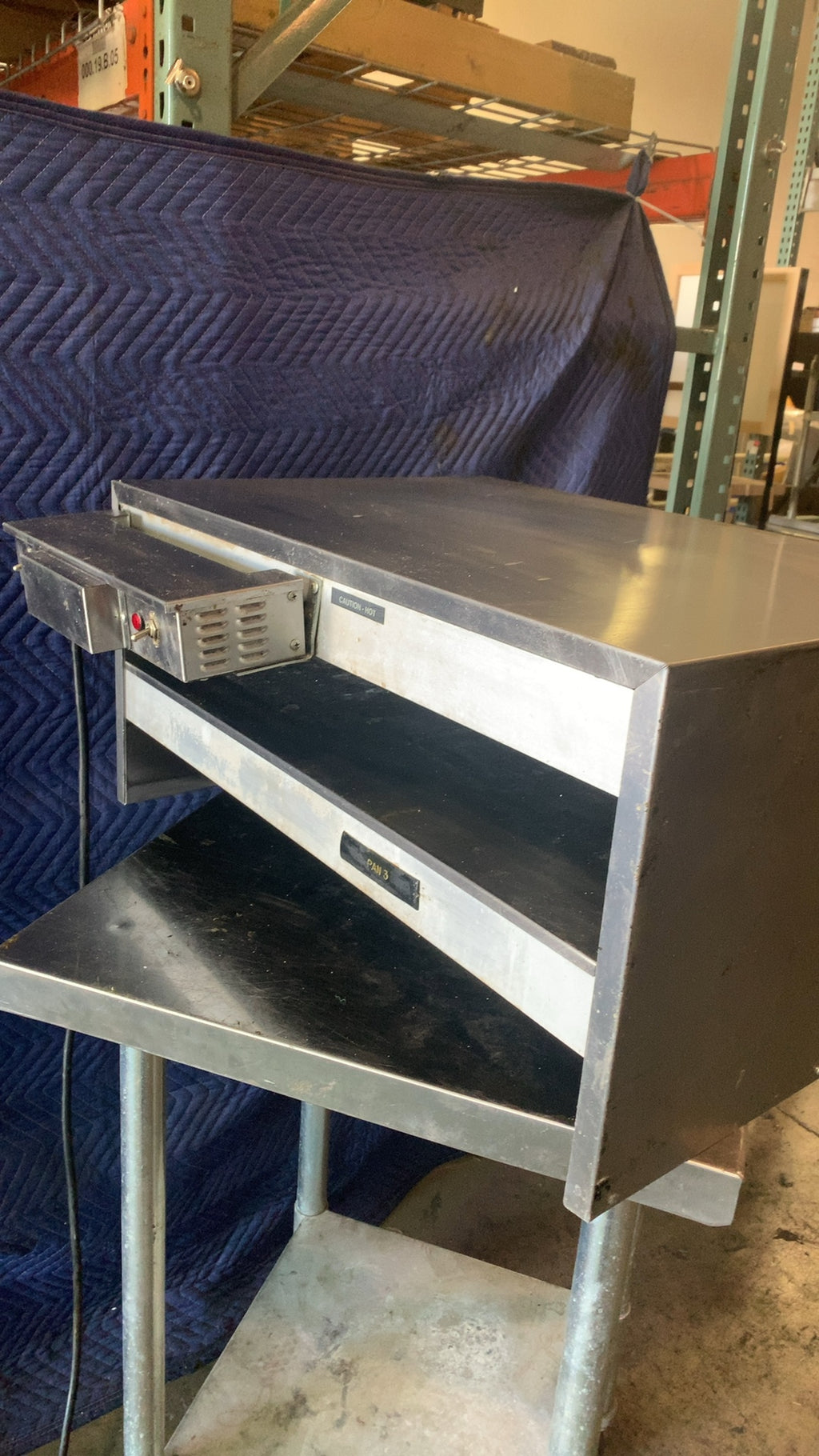 Hatco 1B6W-2920D Food Warmer, Pass-Through Two-Shelf Stainless Steel External Controls