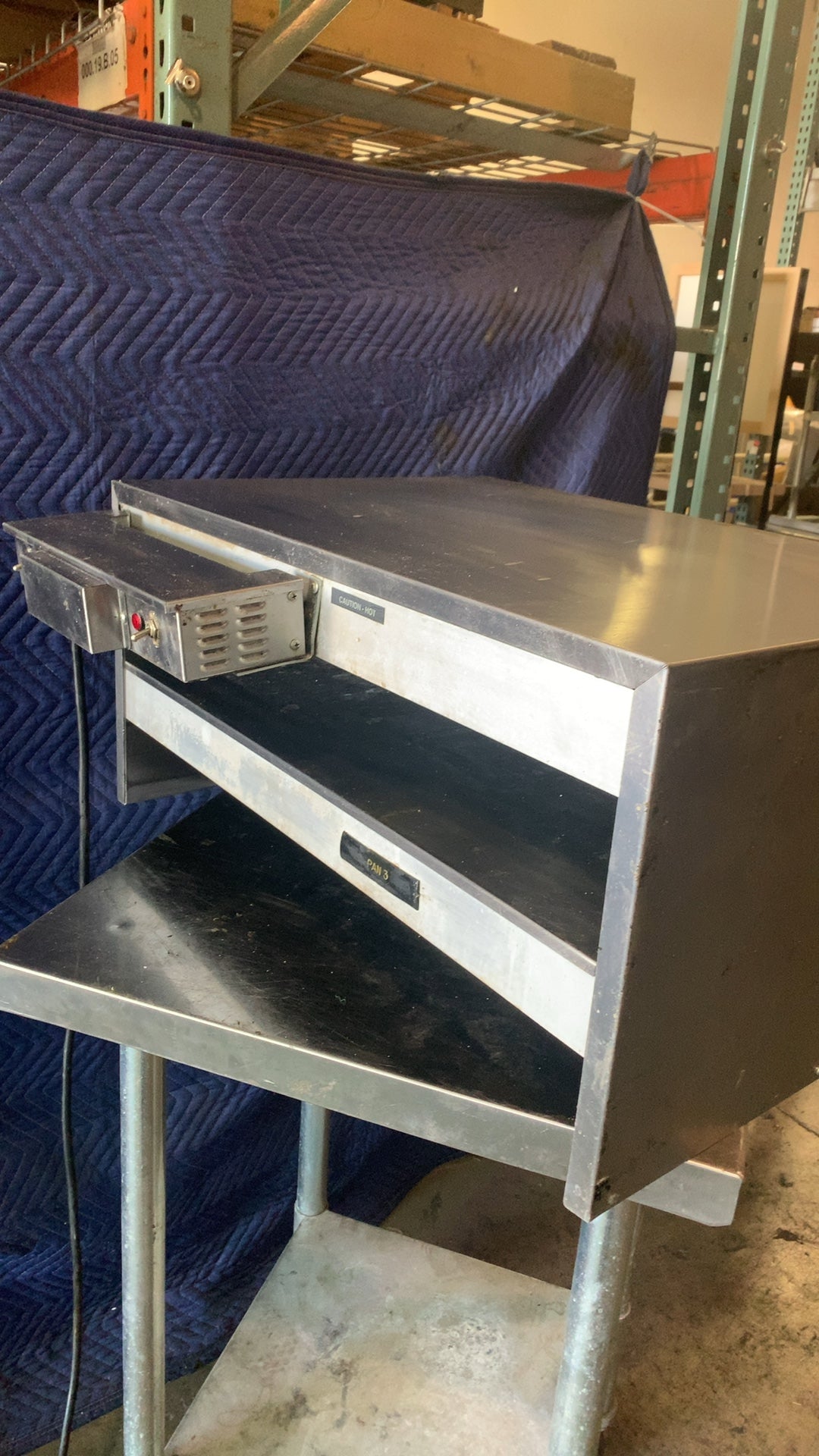 Hatco 1B6W-2920D Food Warmer, Pass-Through Two-Shelf Stainless Steel External Controls