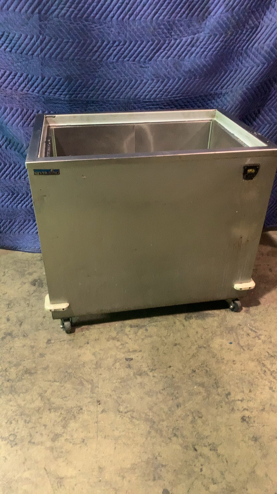 SILVER KING SKMW Series Refrigerated Well, Mobile Stainless Steel Self-Contained