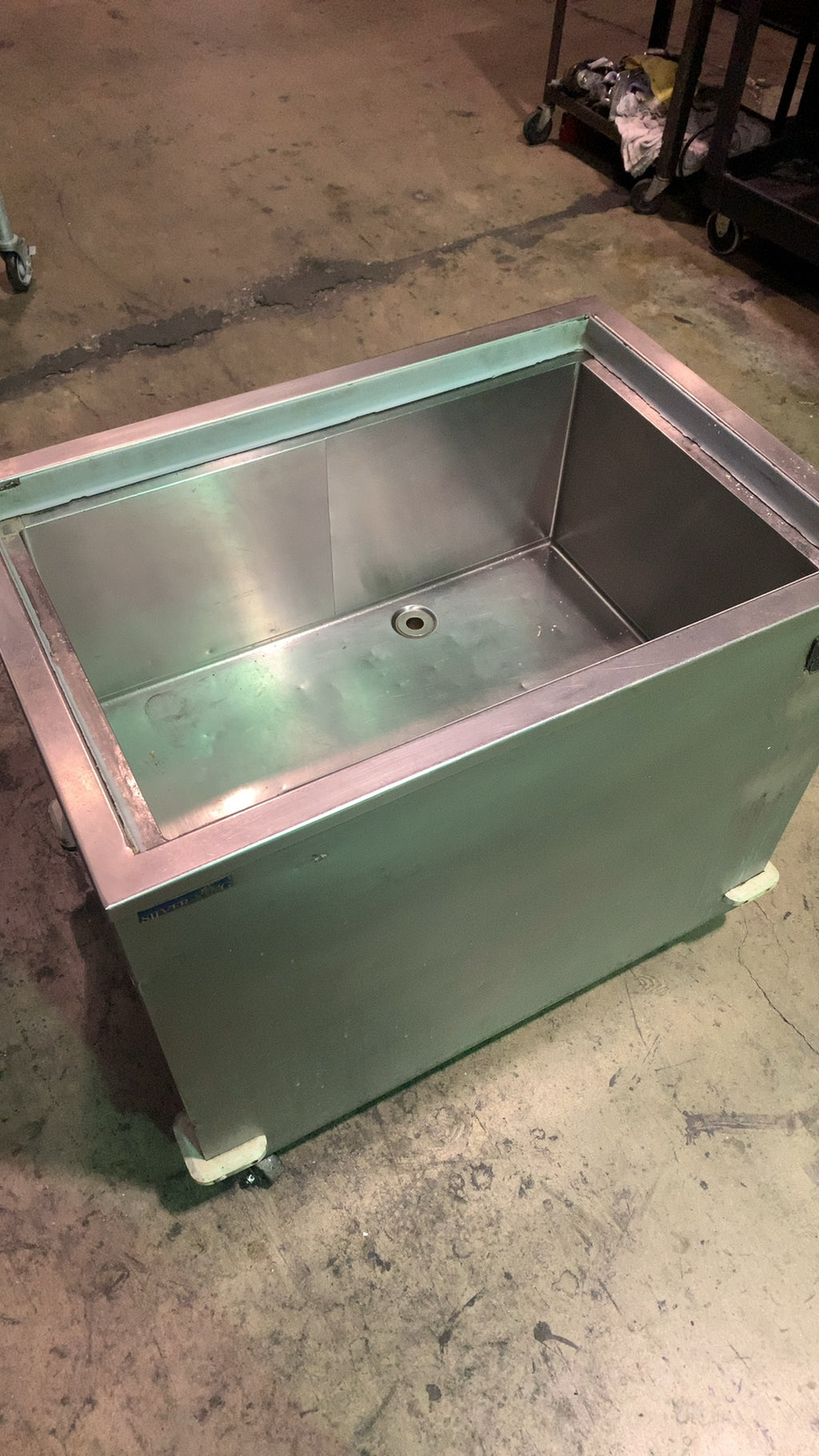 SILVER KING SKMW Series Refrigerated Well, Mobile Stainless Steel Self-Contained