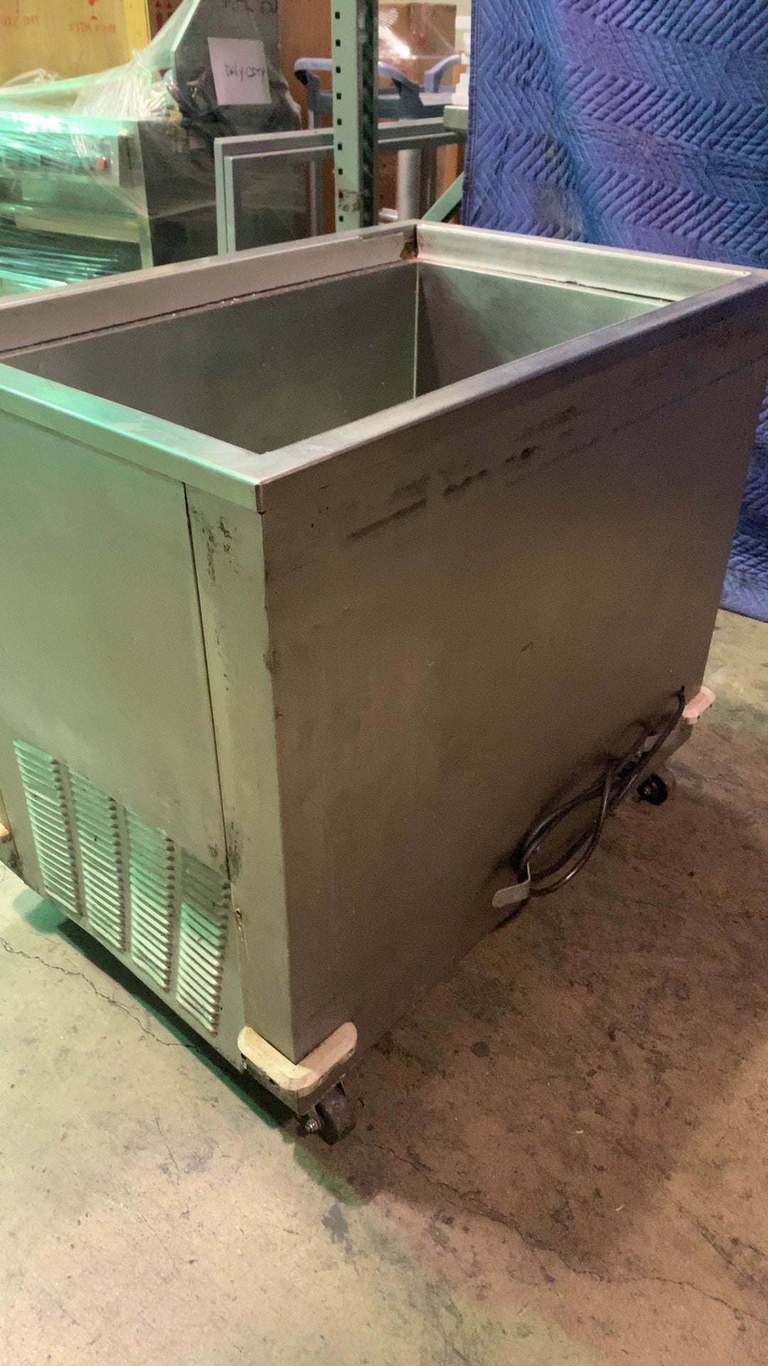 SILVER KING SKMW Series Refrigerated Well, Mobile Stainless Steel Self-Contained