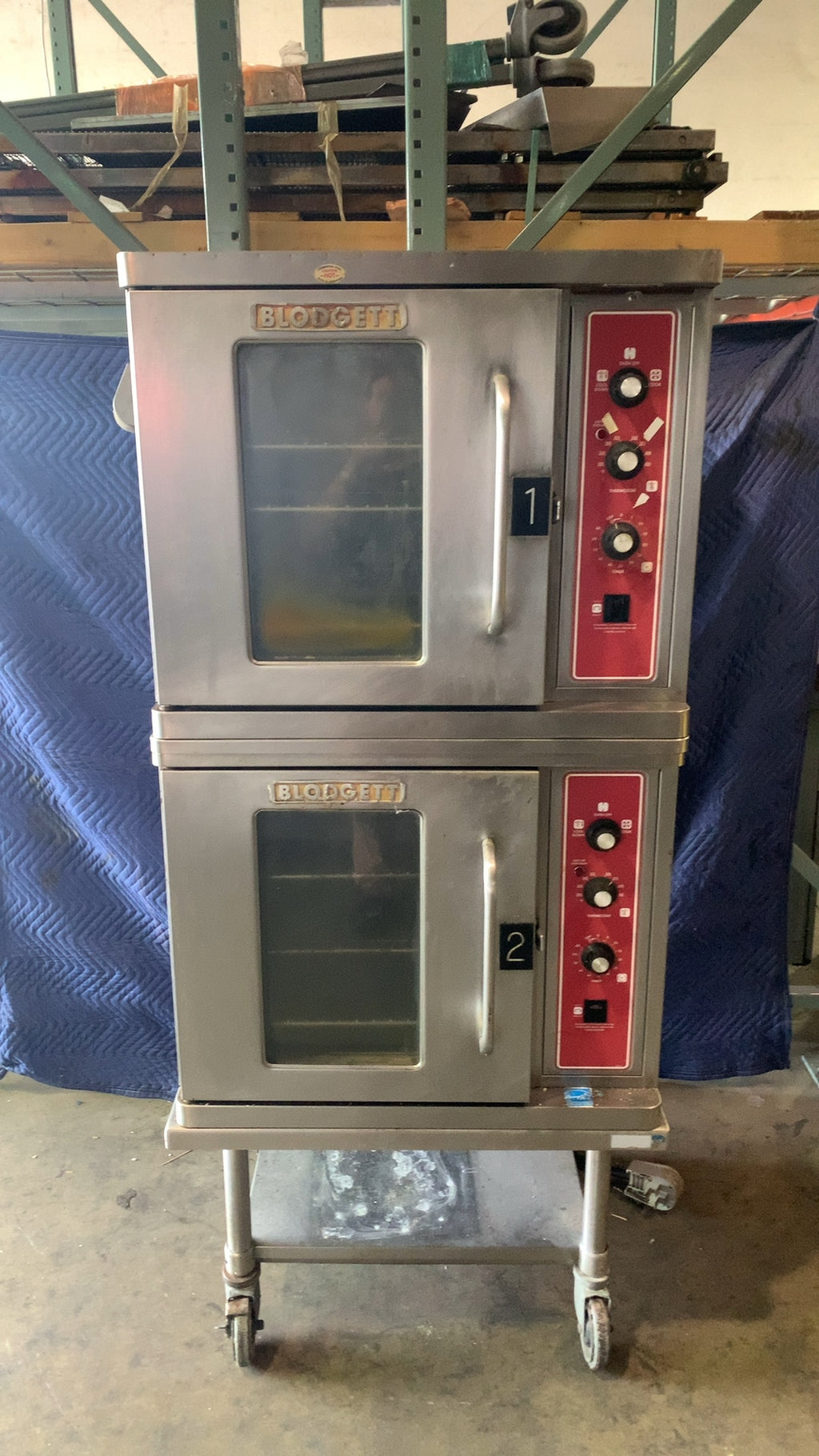 Blodgett DFG Convection Oven, Stacked Double Deck