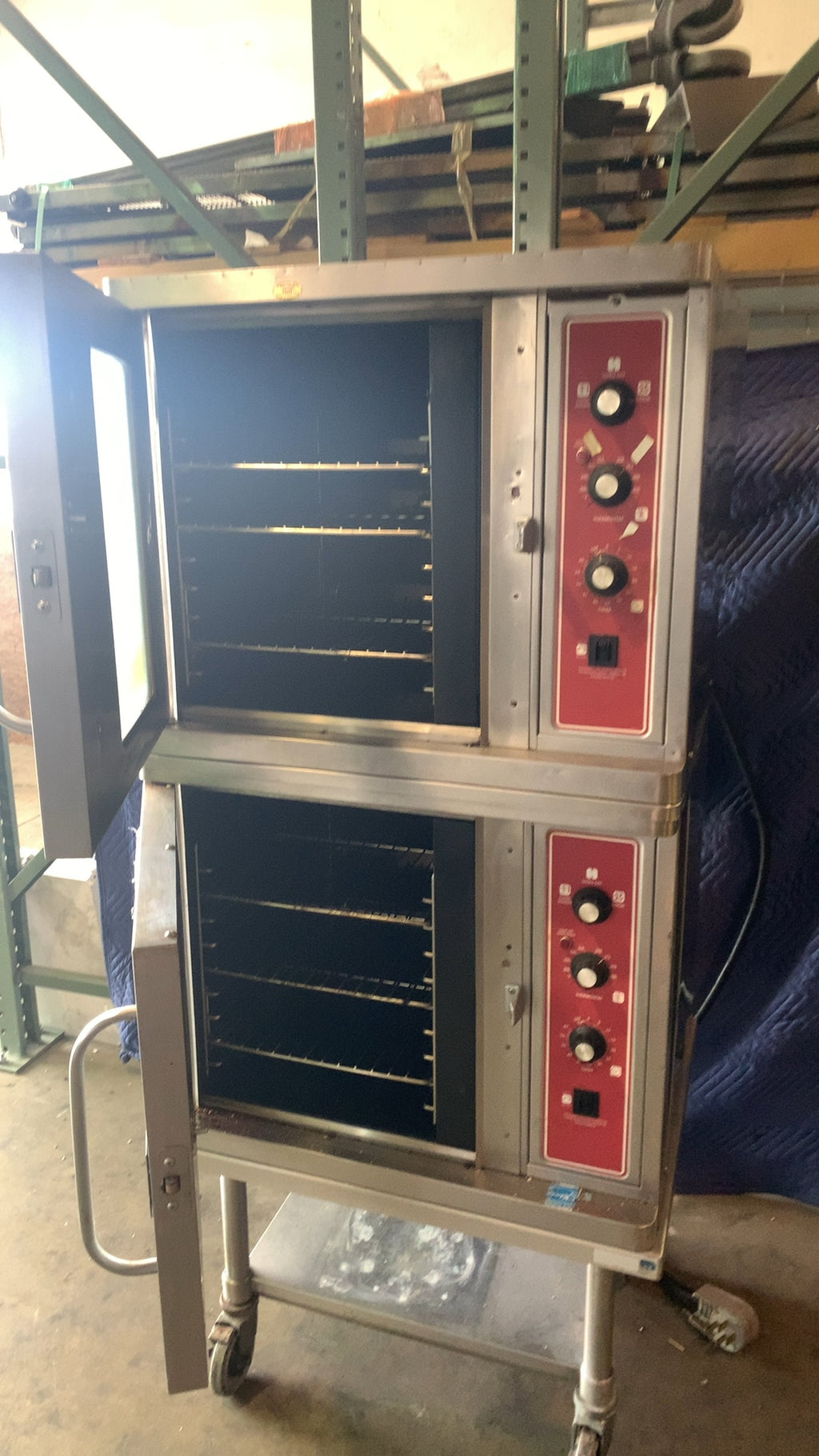 Blodgett DFG Convection Oven, Stacked Double Deck