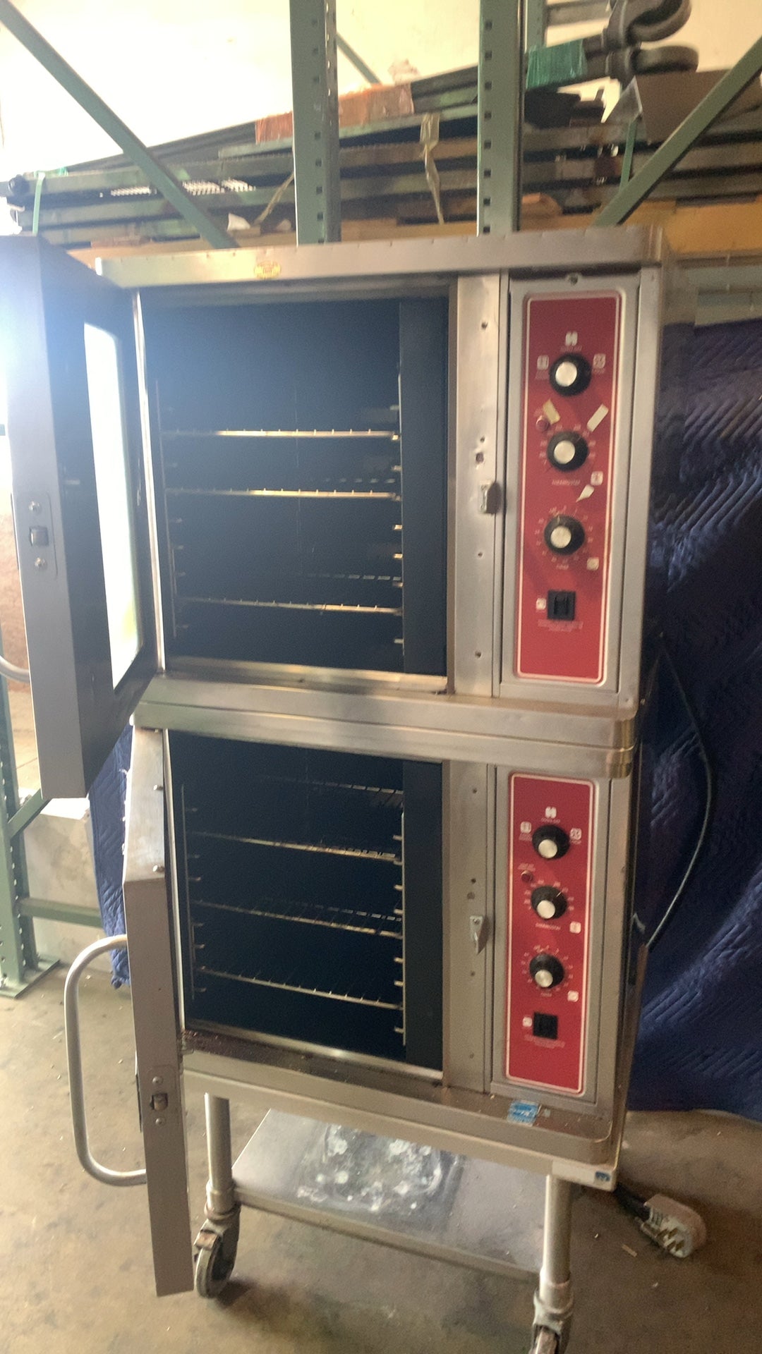 Blodgett DFG Convection Oven, Stacked Double Deck