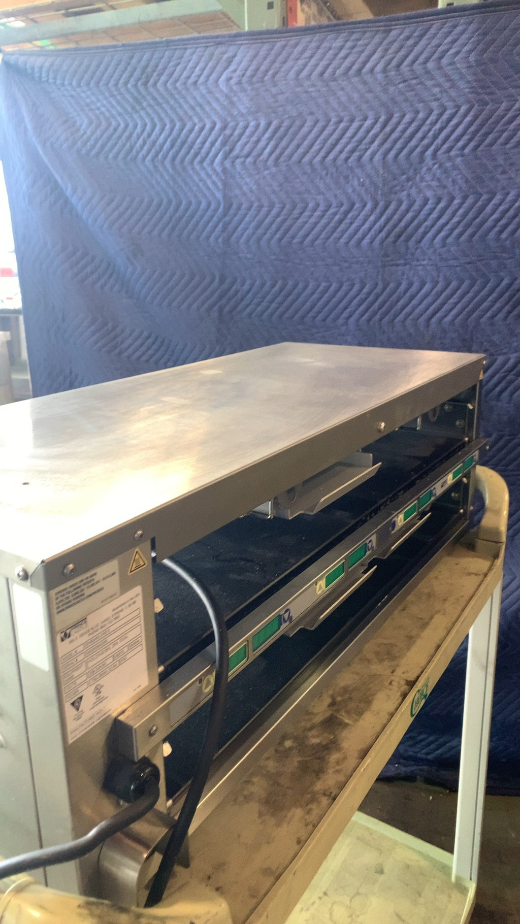 PRINCE CASTLE EHB24R2-CKE12 Holding Bin, Dual 2-Tier 8-Pan 208-240VAC 1750-2650W