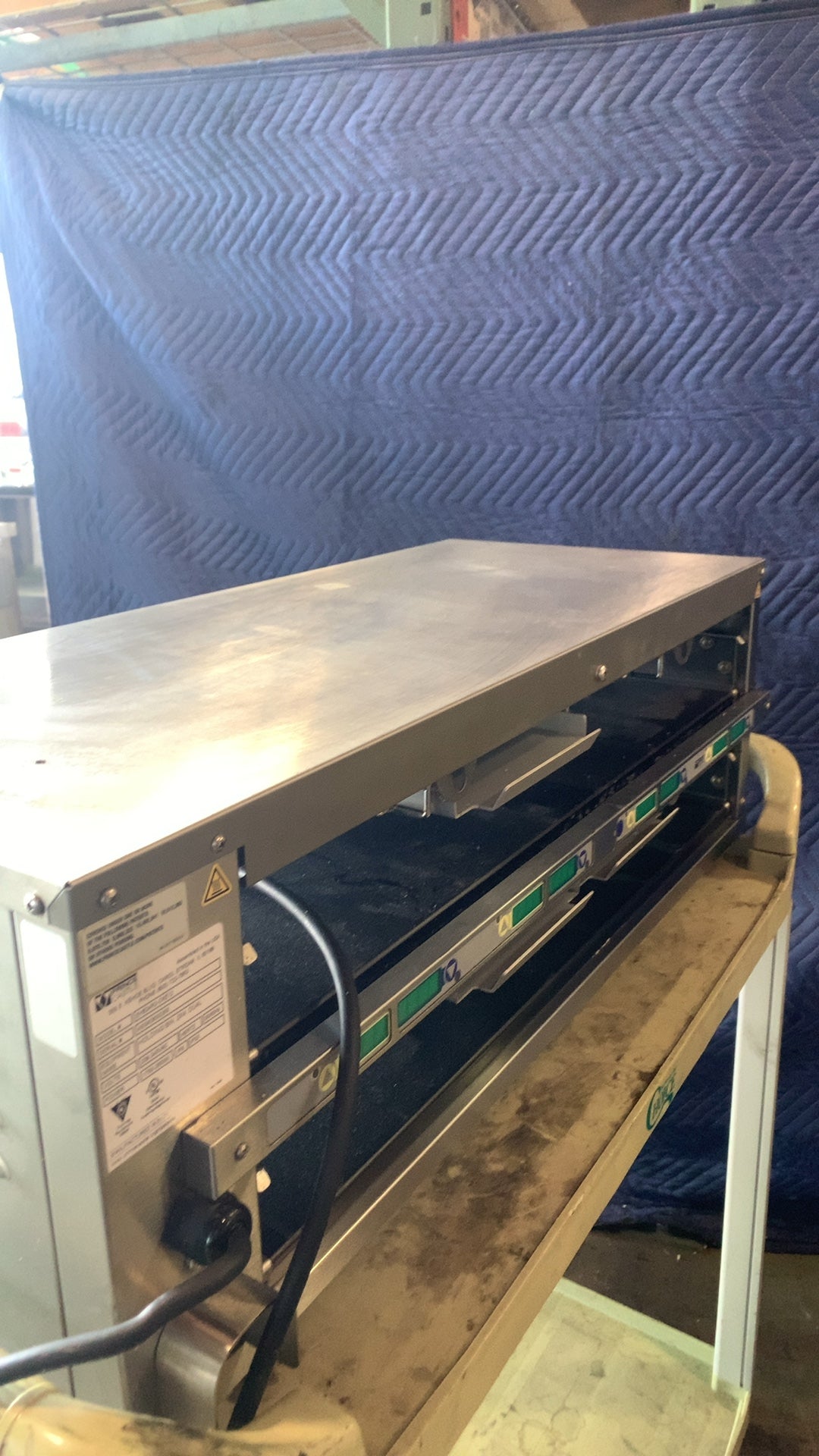 PRINCE CASTLE EHB24R2-CKE12 Holding Bin, Dual 2-Tier 8-Pan 208-240VAC 1750-2650W