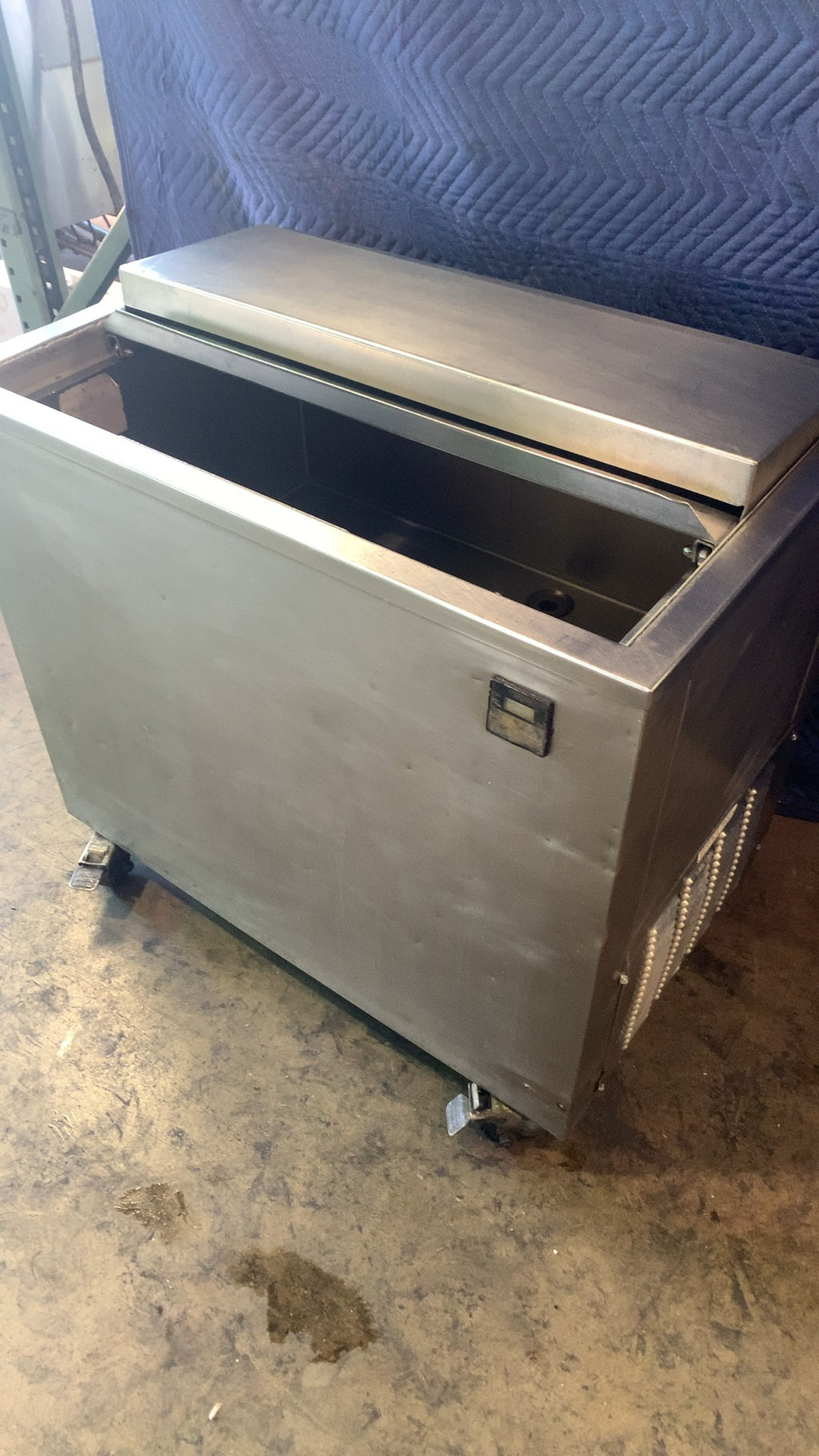CCHFRZ-GENERIC Freezer, Chest Style Stainless Steel On Casters