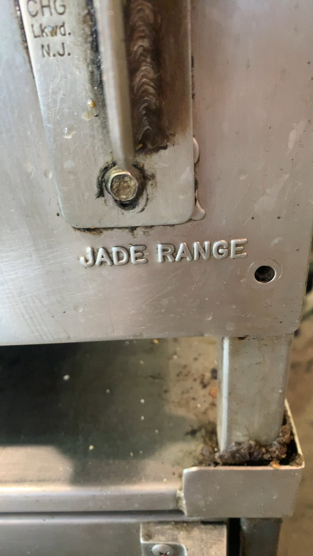 Jade Range Commercial Griddle Range Oven Commercial Range, Griddle Top, Oven Base 4 Griddle Controls