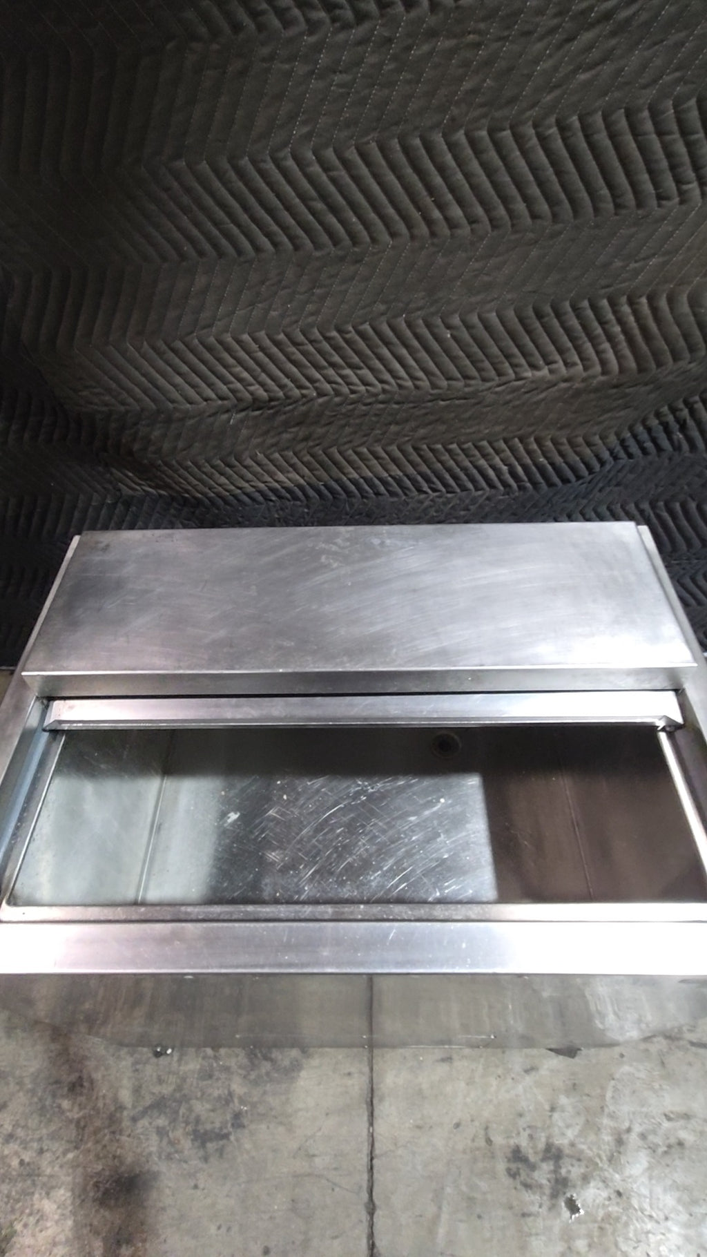 Wasserstrom Refrigerated Well, Self-Contained, On Casters Stainless Steel